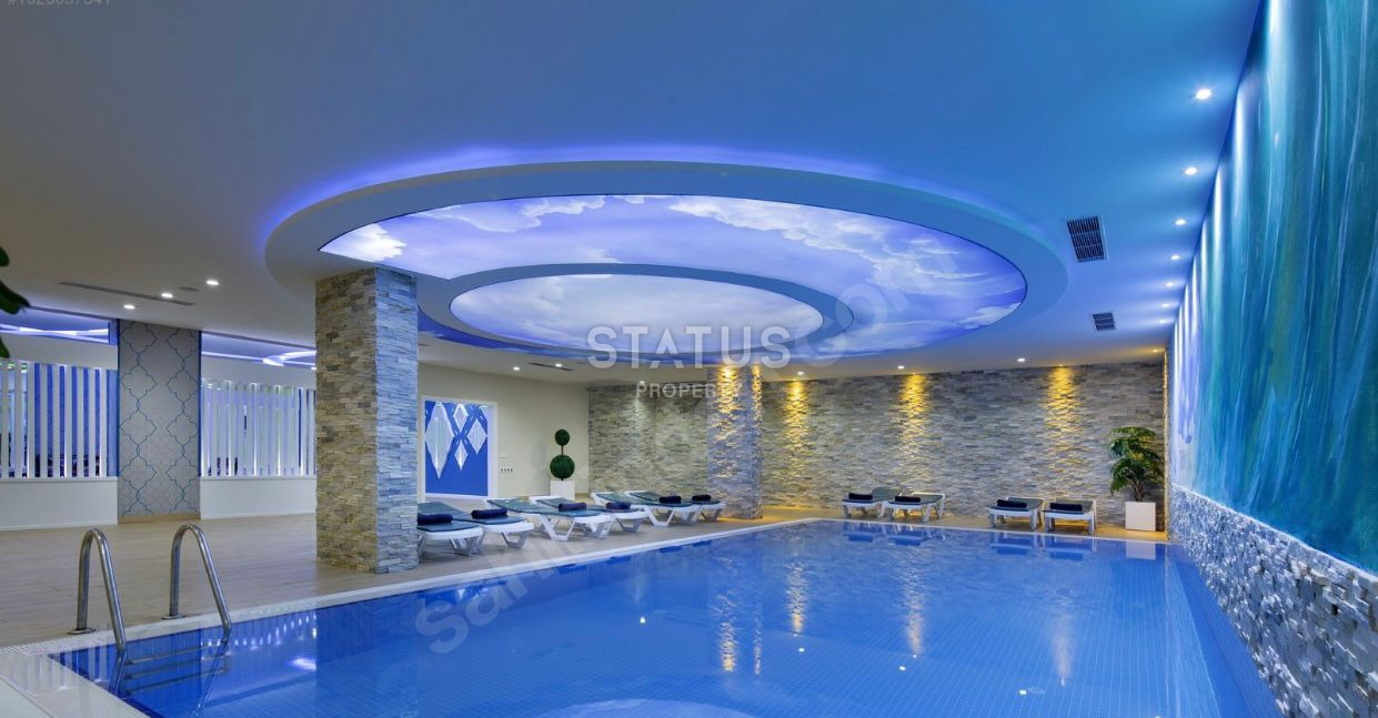 Двухкомнатные апартаменты на Клеопатре в комплексе с отельной инфраструктурой, 54 м2 фото 9