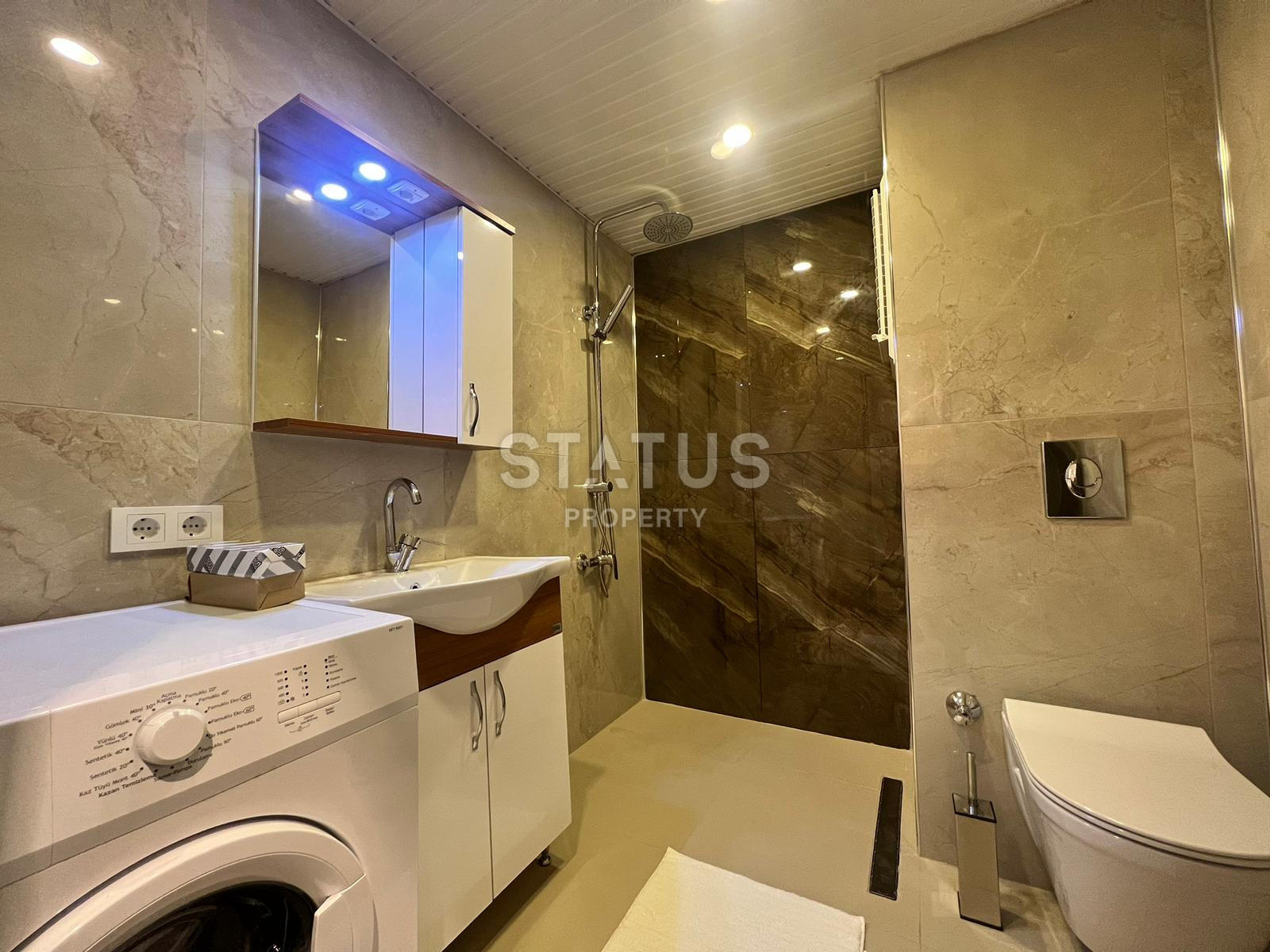 Two-room apartment in the center of Alanya, 200m from the sea, 65m2 фото 12