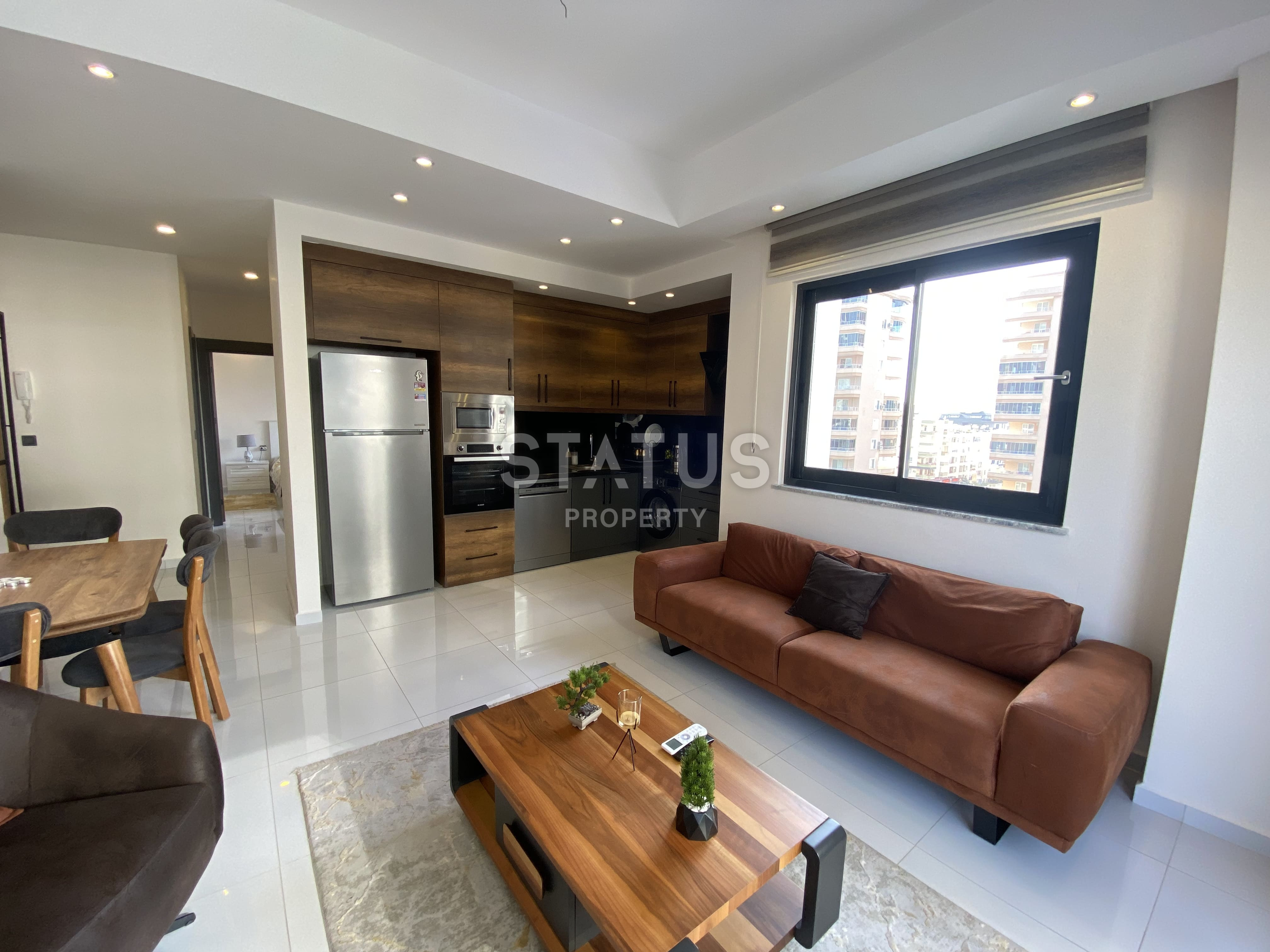 Furnished apartments 2+1 in a residential complex of a hotel type in Mahmutlar. 110m2 фото 11