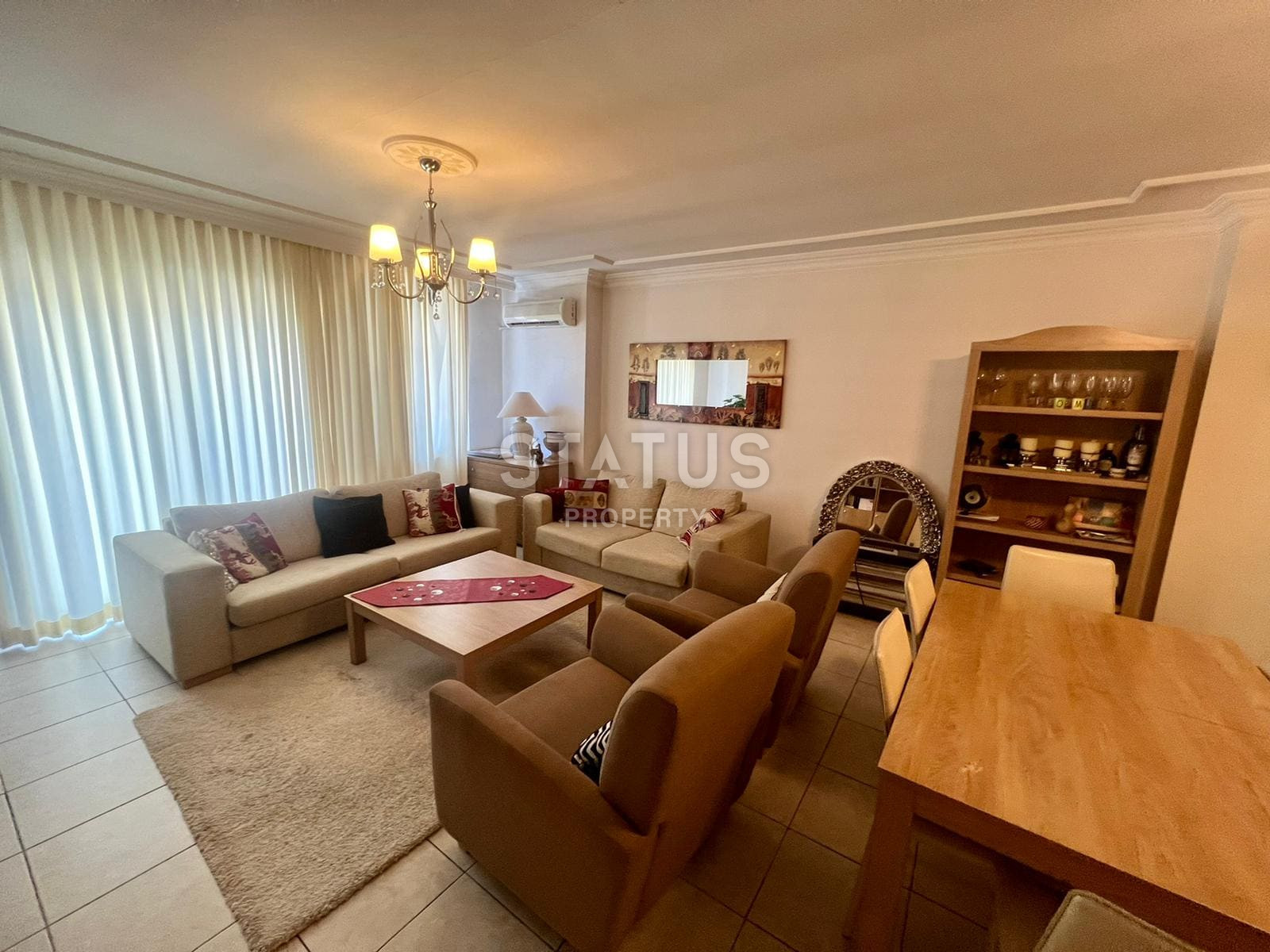 Трехкомнатная квартира в районе Оба, 115м2 фото 4