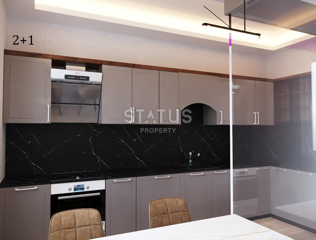 Прекрасный проект с отличными планировками в 450м от моря в районе Томюк в г. Мерсин. 84м2 – 112м2 фото 12