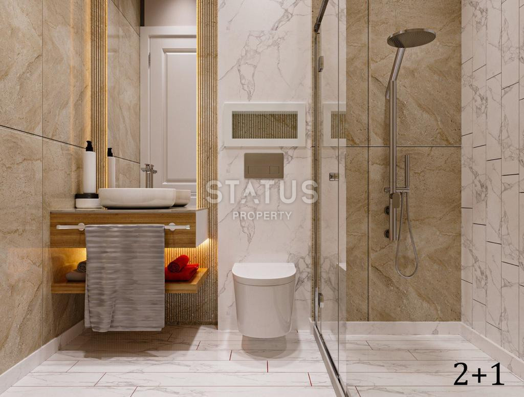 Прекрасный проект с отличными планировками в 450м от моря в районе Томюк в г. Мерсин. 84м2 – 112м2 фото 18