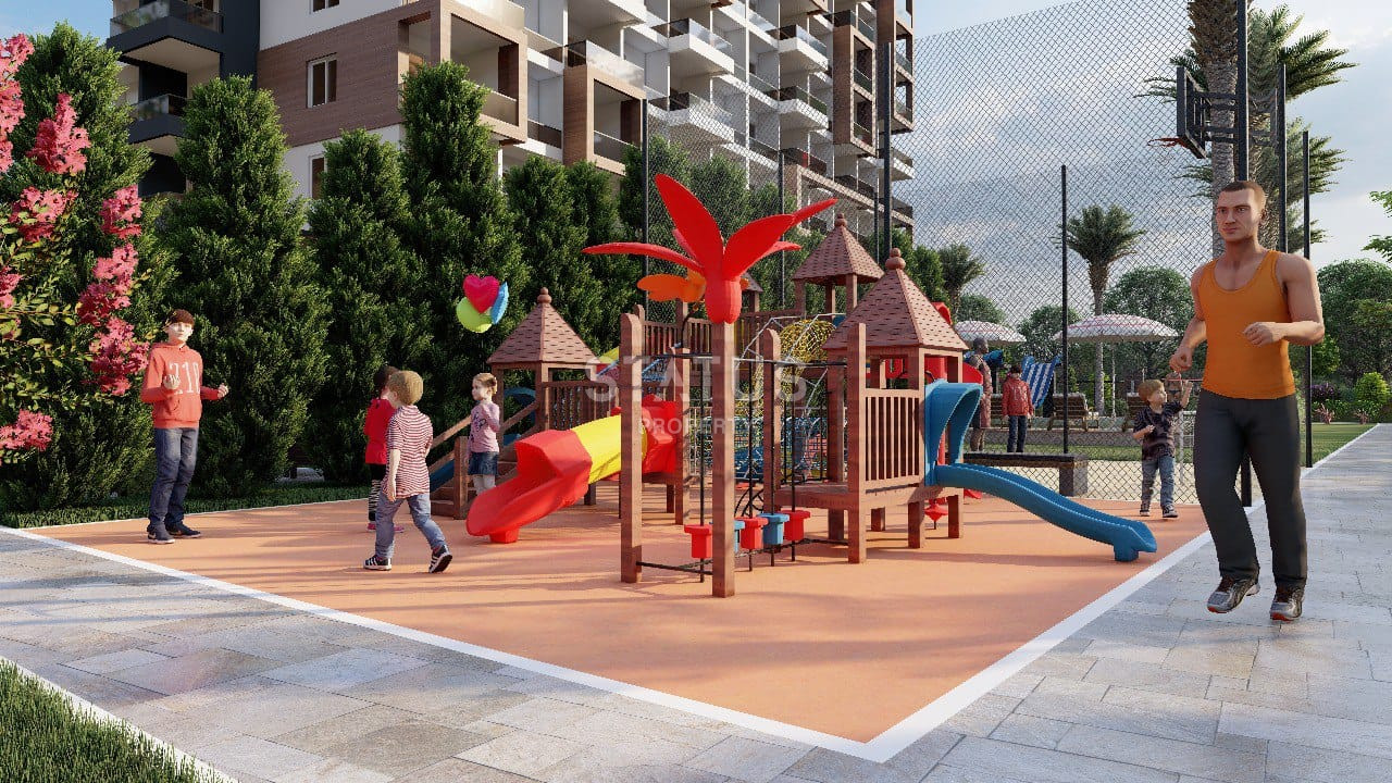 Проект долевого строительства с хорошей локацией в развитом микро районе Арпачбахшиш в г. Мерсин. 75м2 – 120м2 фото 5