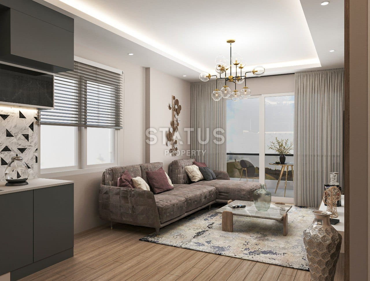 Проект долевого строительства с хорошей локацией в развитом микро районе Арпачбахшиш в г. Мерсин. 75м2 – 120м2 фото 11