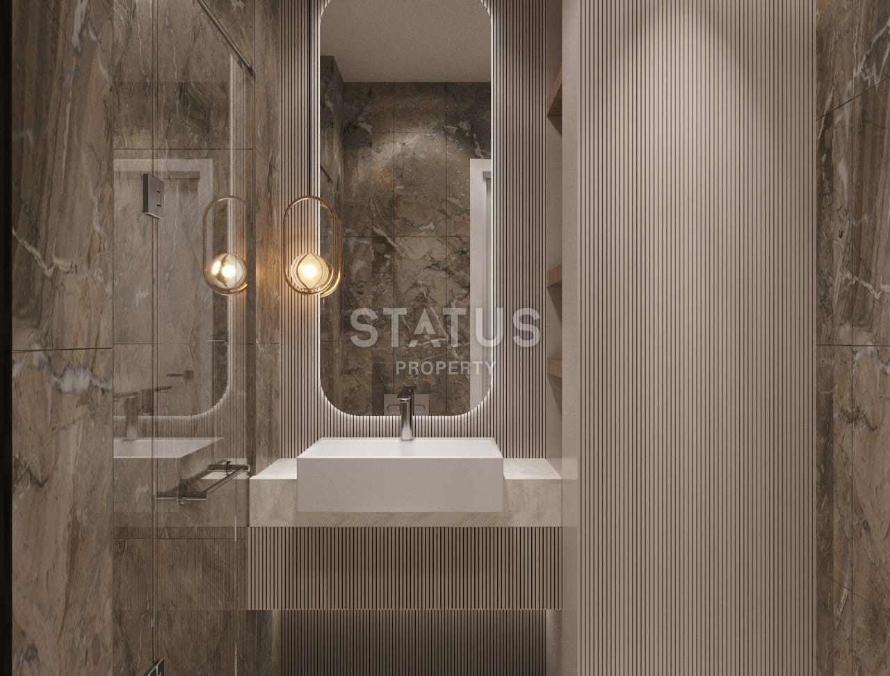 Проект долевого строительства с хорошей локацией в развитом микро районе Арпачбахшиш в г. Мерсин. 75м2 – 120м2 фото 19