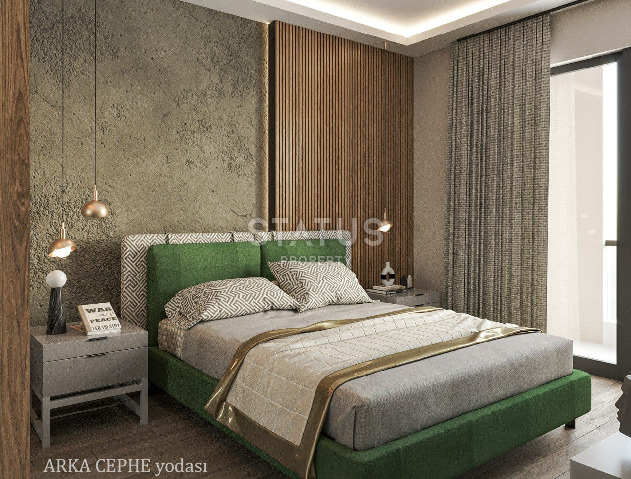 Проект долевого строительства с хорошей локацией в развитом микро районе Арпачбахшиш в г. Мерсин. 75м2 – 120м2 фото 16