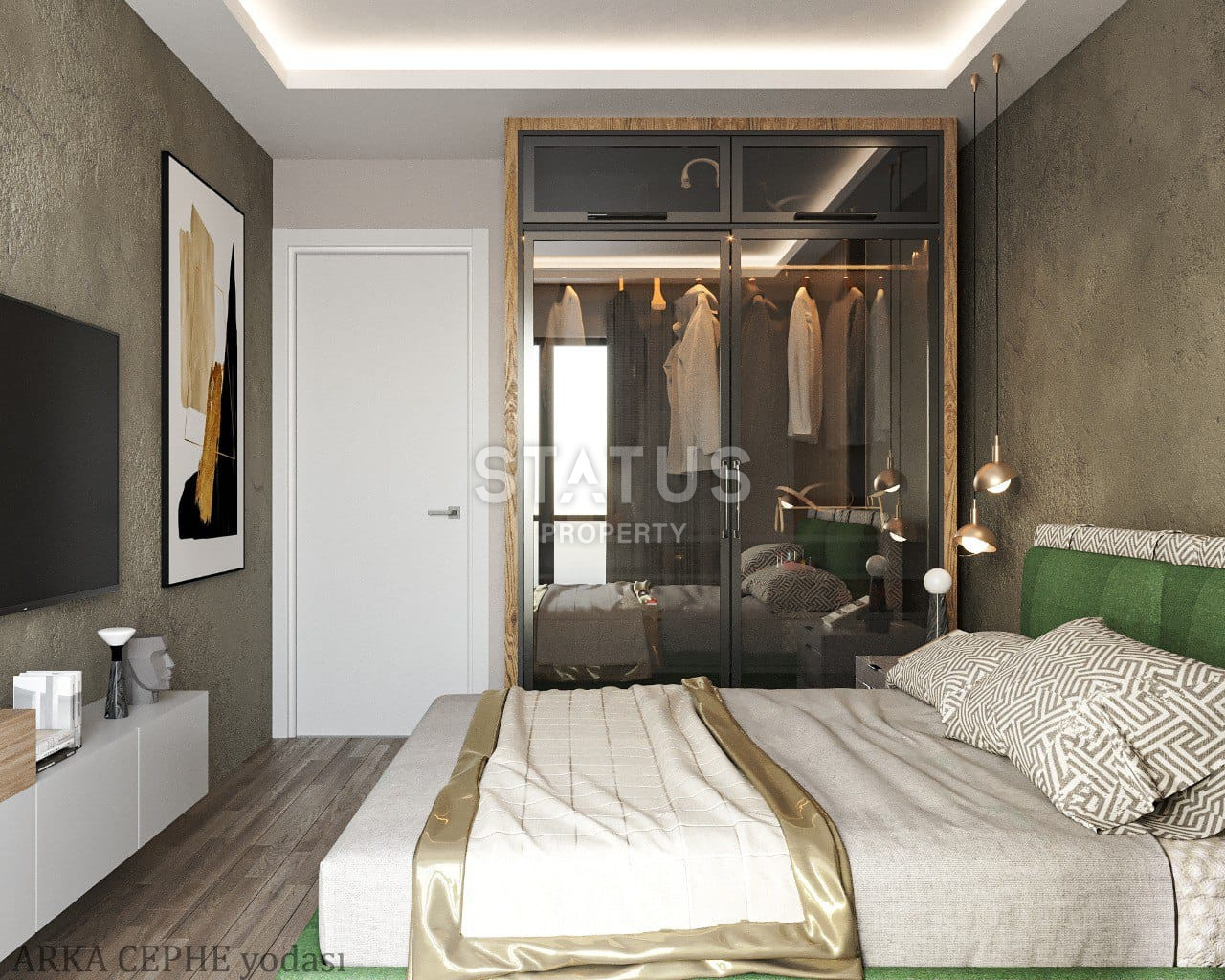 Проект долевого строительства с хорошей локацией в развитом микро районе Арпачбахшиш в г. Мерсин. 75м2 – 120м2 фото 17