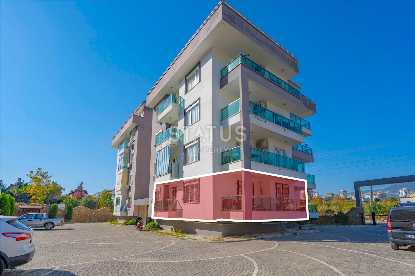 Трехкомнатная квартира в районе Кестель, 110м2 фото 19