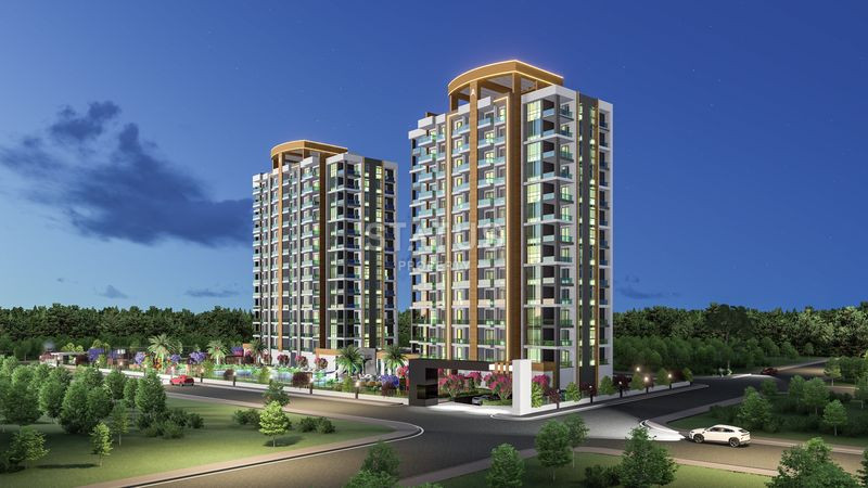 Уникальный проект с полной инфраструктурой в развитом районе Томюк в г. Мерсин. 75м2 – 120м2 фото 5