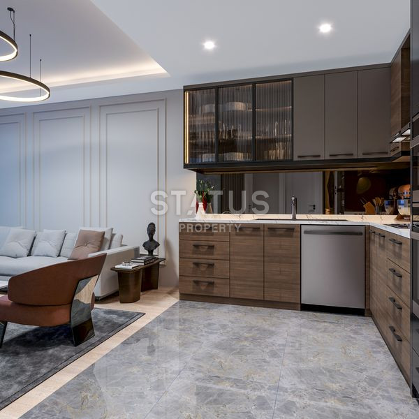 Уникальный проект с полной инфраструктурой в развитом районе Томюк в г. Мерсин. 75м2 – 120м2 фото 11