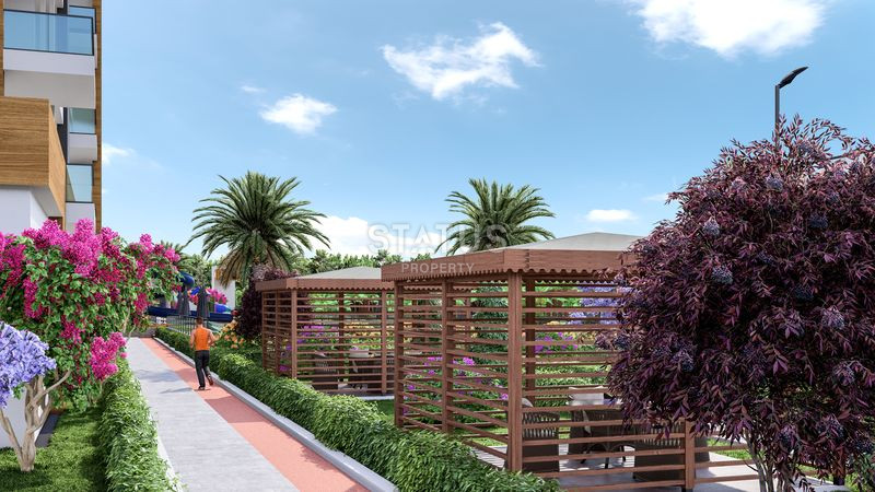 Уникальный проект с полной инфраструктурой в развитом районе Томюк в г. Мерсин. 75м2 – 120м2 фото 13