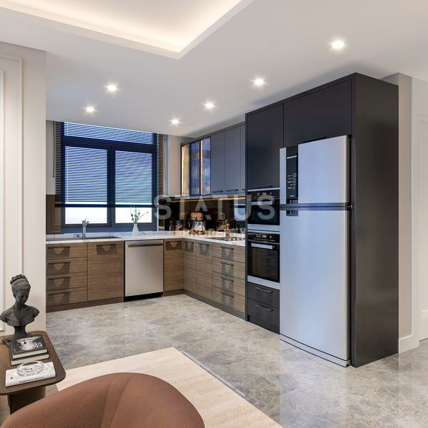 Уникальный проект с полной инфраструктурой в развитом районе Томюк в г. Мерсин. 75м2 – 120м2 фото 19