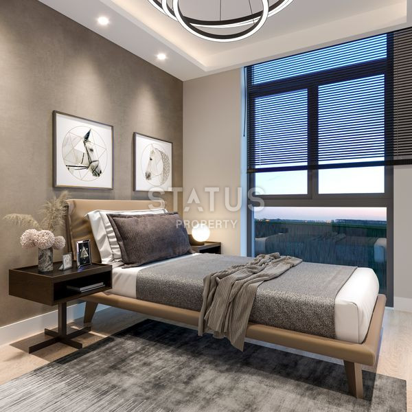 Уникальный проект с полной инфраструктурой в развитом районе Томюк в г. Мерсин. 75м2 – 120м2 фото 22