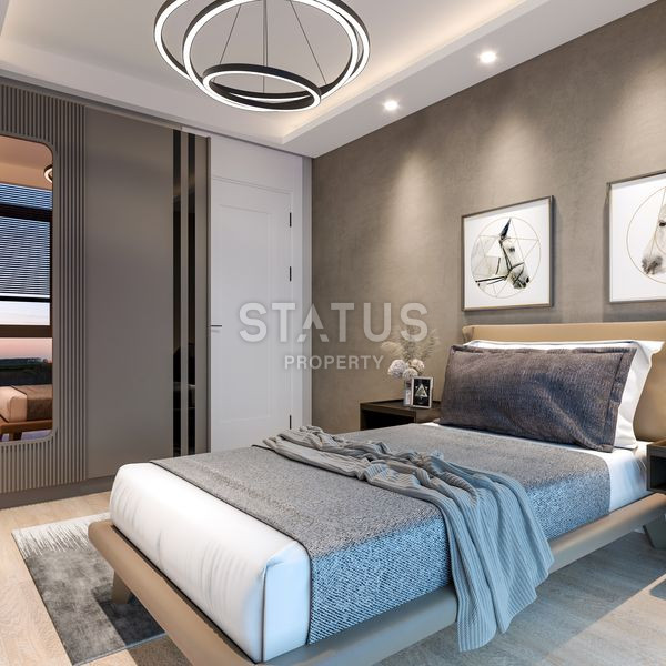 Уникальный проект с полной инфраструктурой в развитом районе Томюк в г. Мерсин. 75м2 – 120м2 фото 24