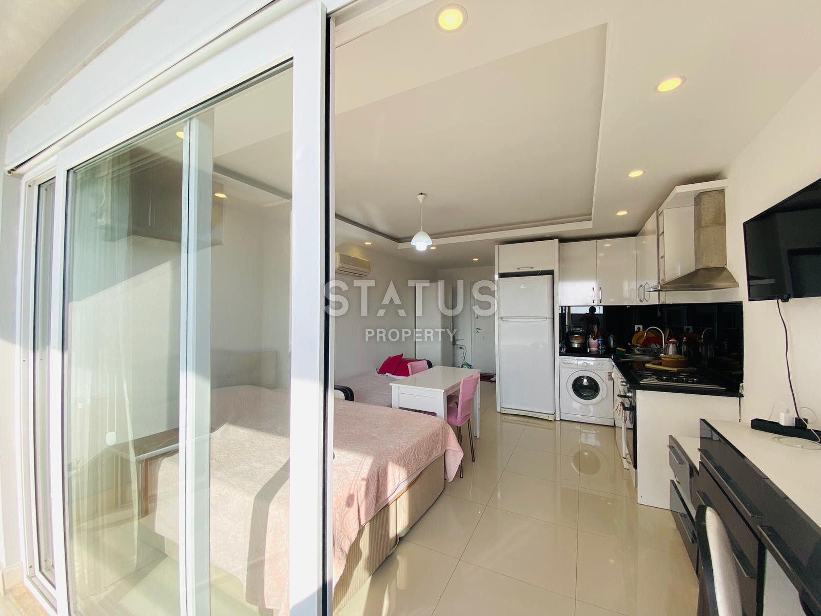 Квартира- студия в районе Кестель с видом на море, 32м2 фото 4