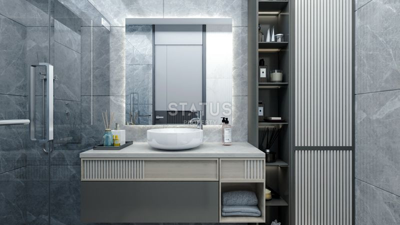 Один из лучших проектов с полной инфраструктурой в развитом районе Тедже в г. Мерсин. 65м2 – 100м2 фото 22