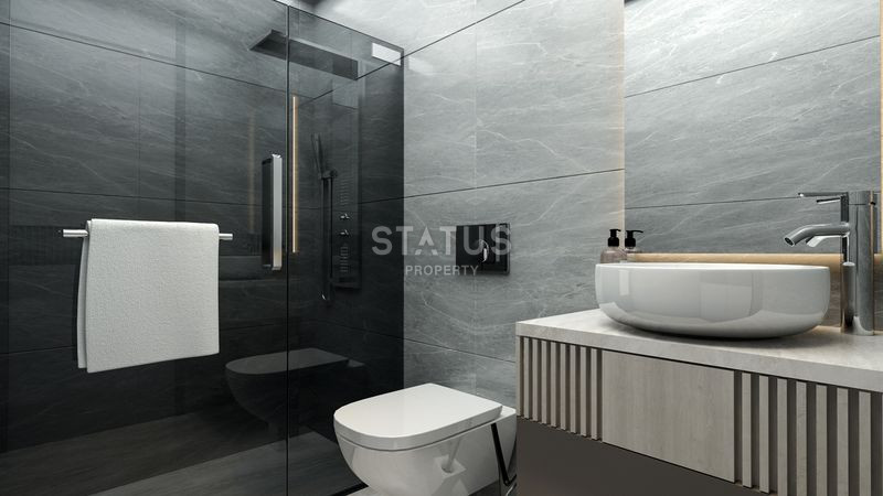 Один из лучших проектов с полной инфраструктурой в развитом районе Тедже в г. Мерсин. 65м2 – 100м2 фото 23