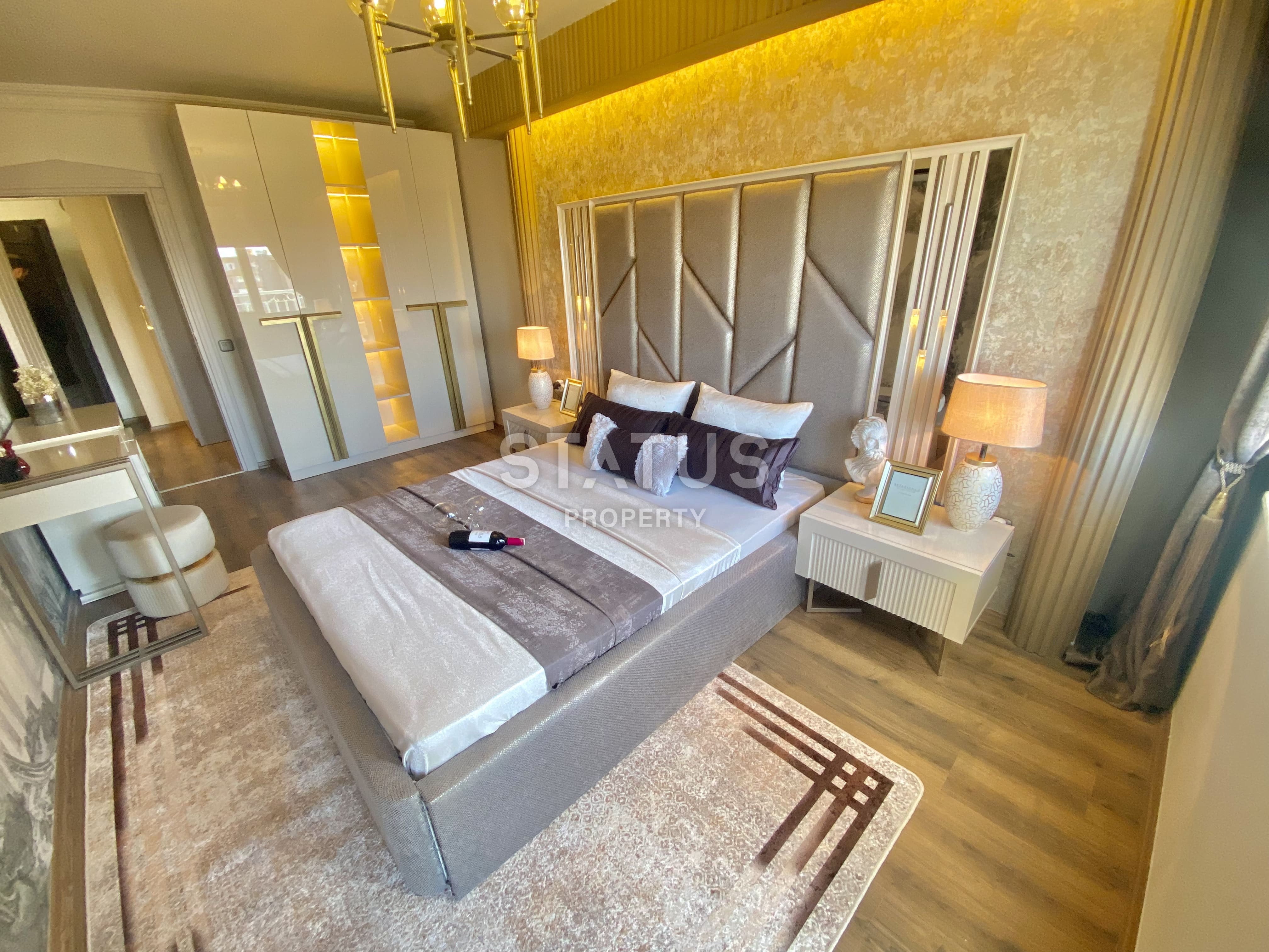 Two-room luxury style apartment in Tosmur area, 65m2 фото 12