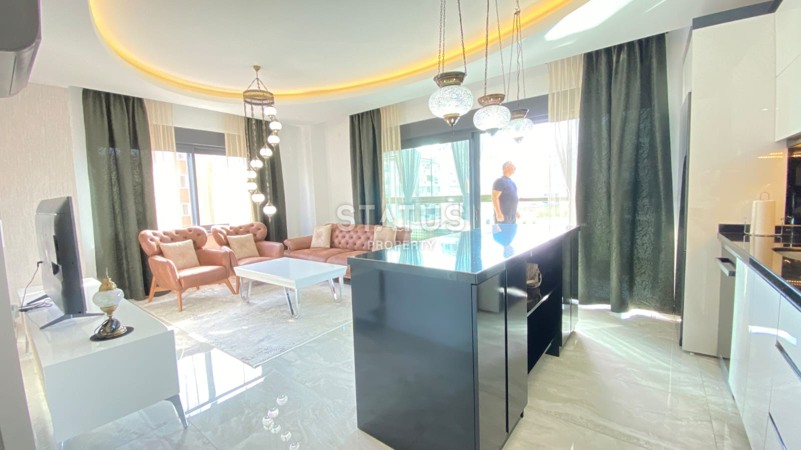 Трехкомнатные меблированные апартаменты в районе Кестель, 87м2 фото 5