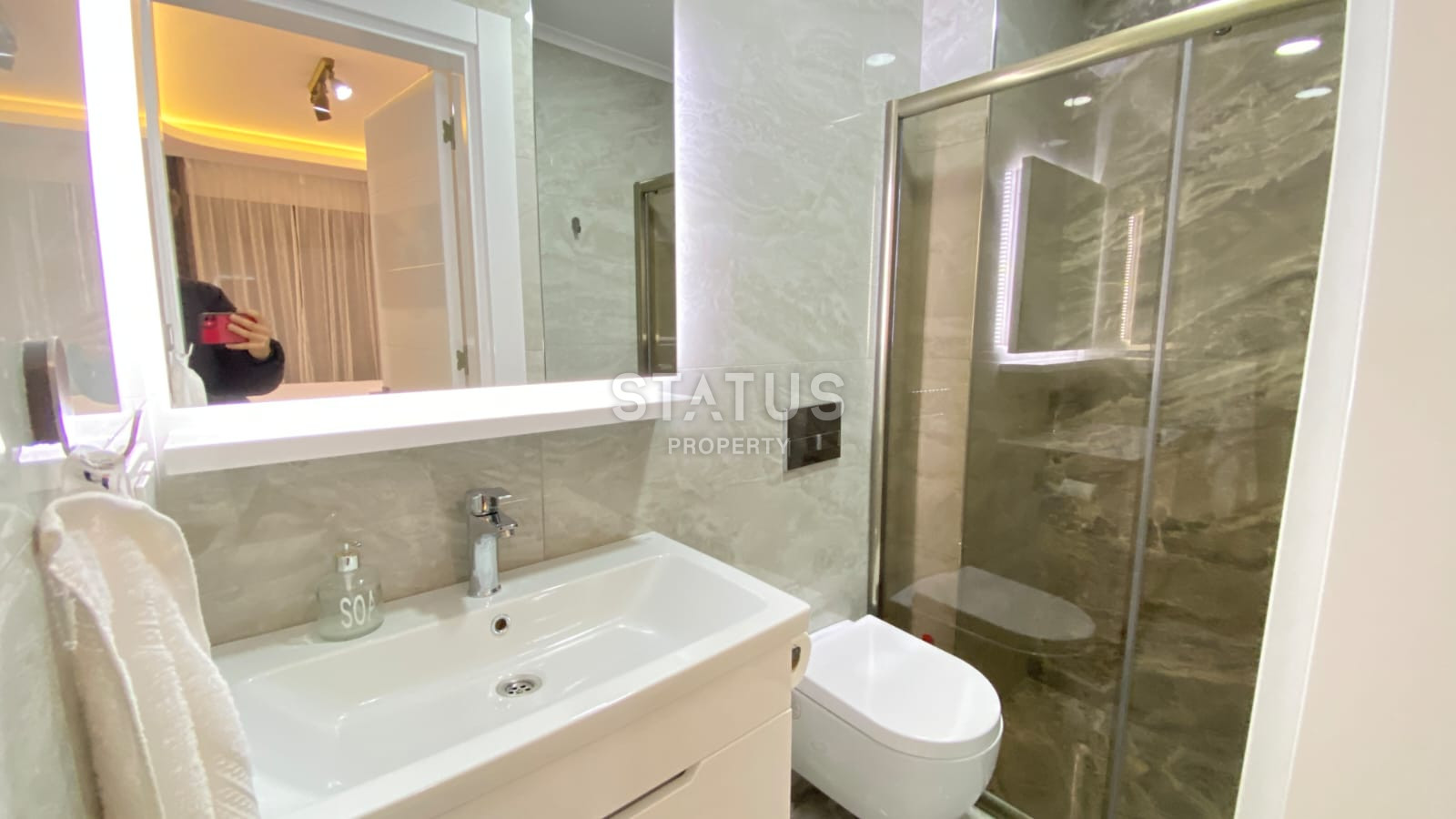 Трехкомнатные меблированные апартаменты в районе Кестель, 87м2 фото 12