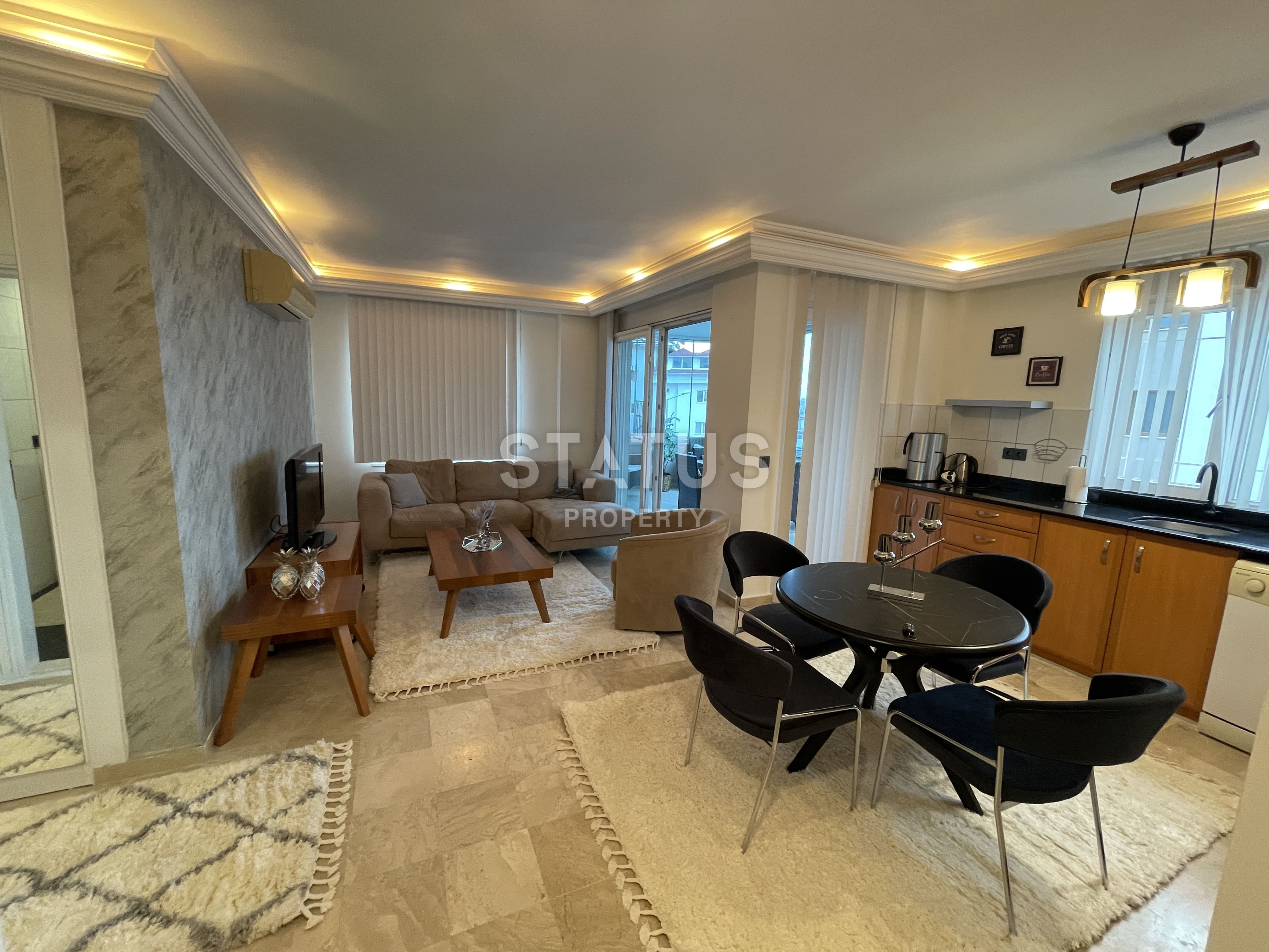 Трехкомнатная квартира в районе Джикджилли, 100м2 фото 2