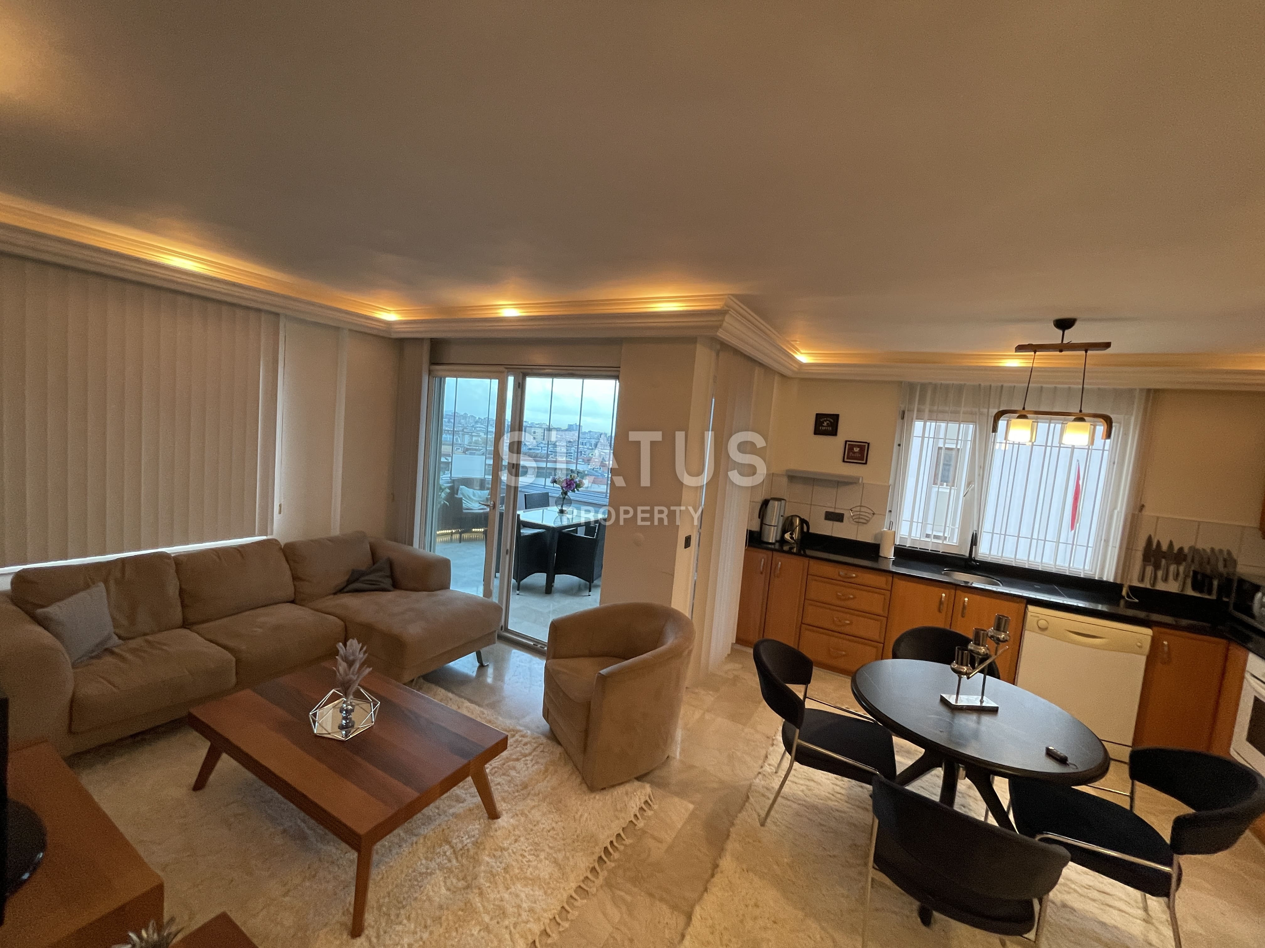 Трехкомнатная квартира в районе Джикджилли, 100м2 фото 4