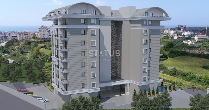 Новые квартиры от инвестора 1+1 на разных этажах в новом ЖК в Авсалларе. 45м2 фото 3