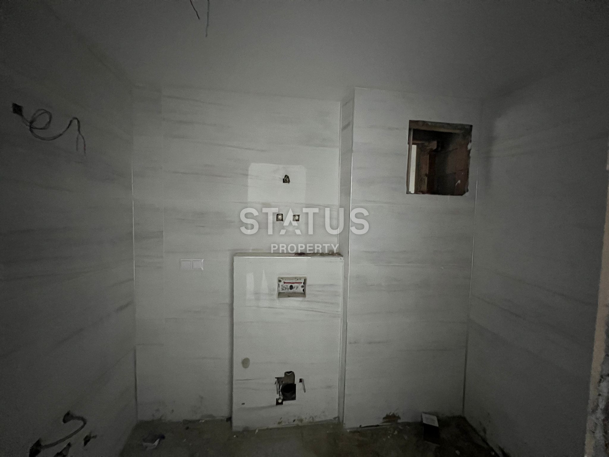 Новые квартиры от инвестора 1+1 на разных этажах в новом ЖК в Авсалларе. 45м2 фото 13