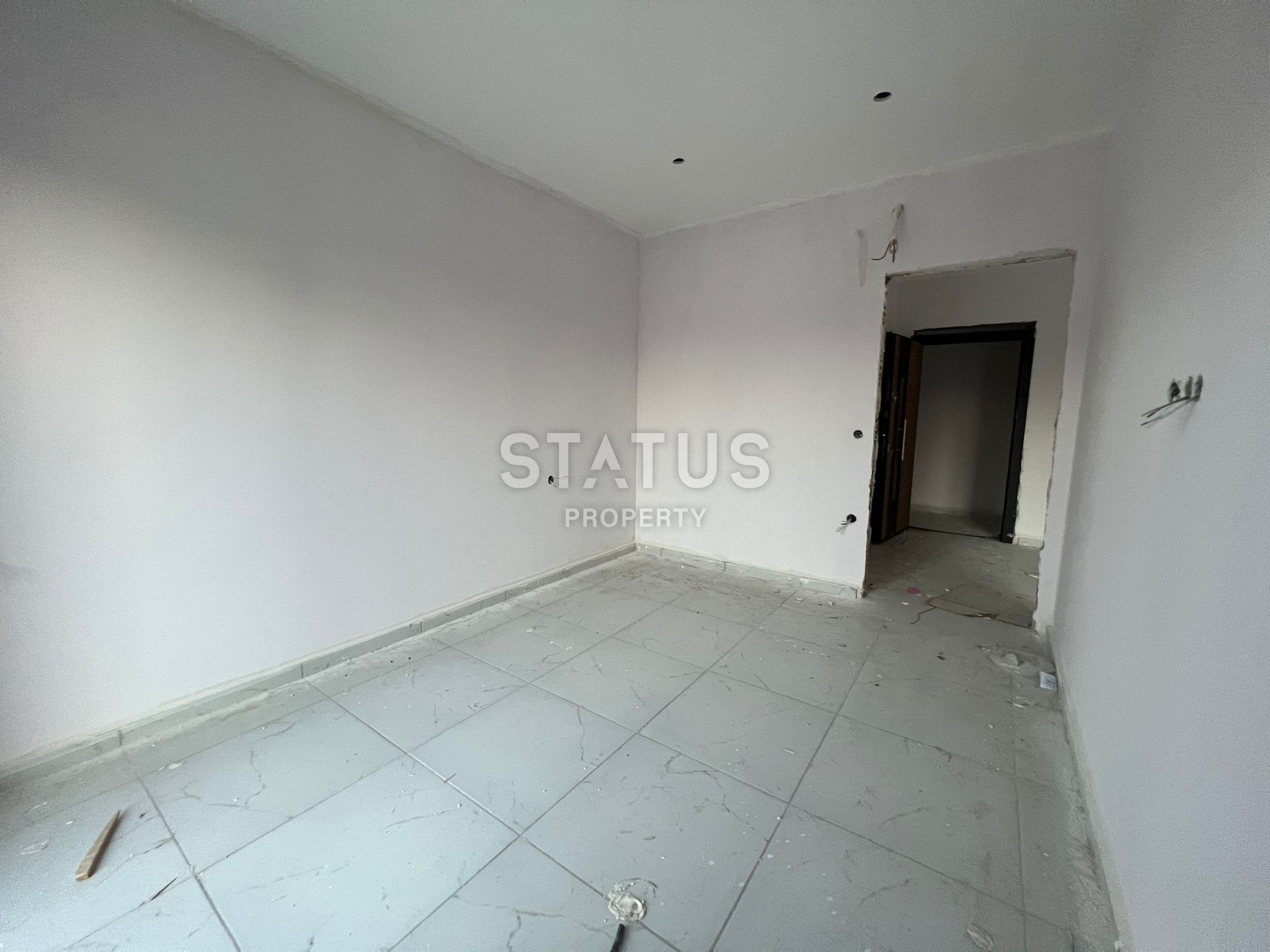 Новые квартиры от инвестора 1+1 на разных этажах в новом ЖК в Авсалларе. 45м2 фото 14