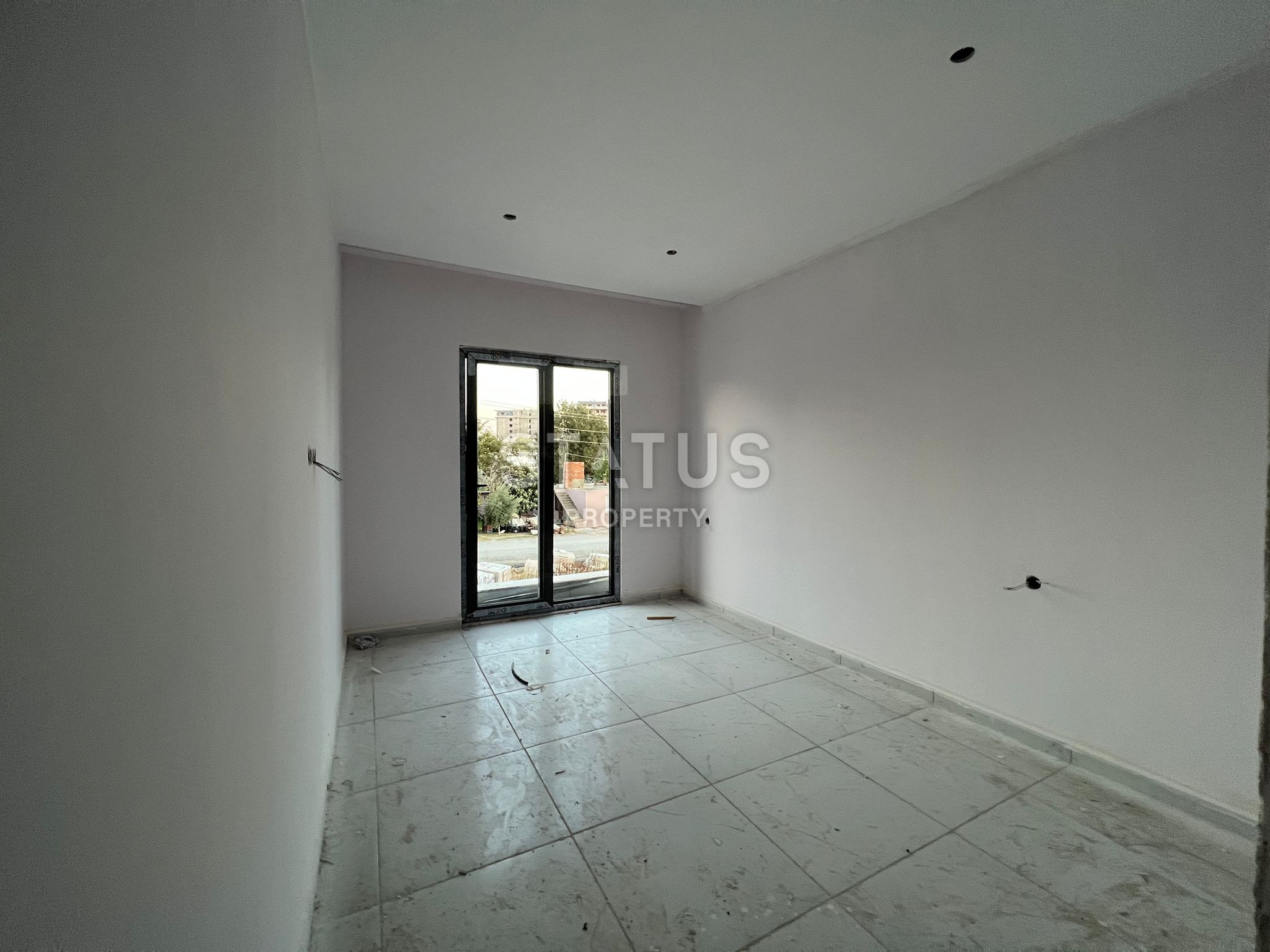 Новые квартиры от инвестора 1+1 на разных этажах в новом ЖК в Авсалларе. 45м2 фото 15