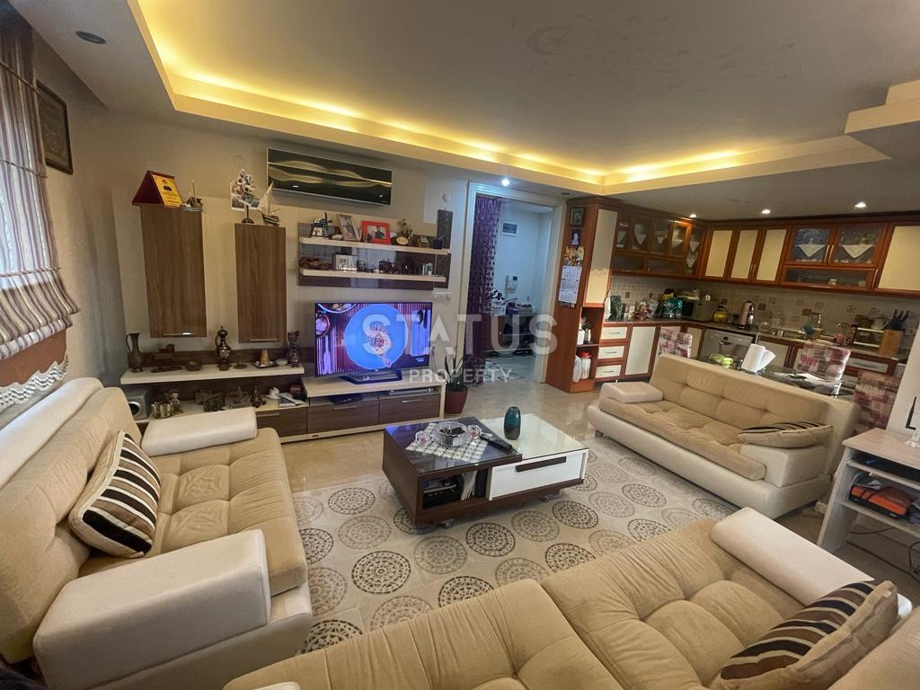 Three-room furnished apartment in Cikzhilli in a complex with infrastructure. 120m2 фото 4