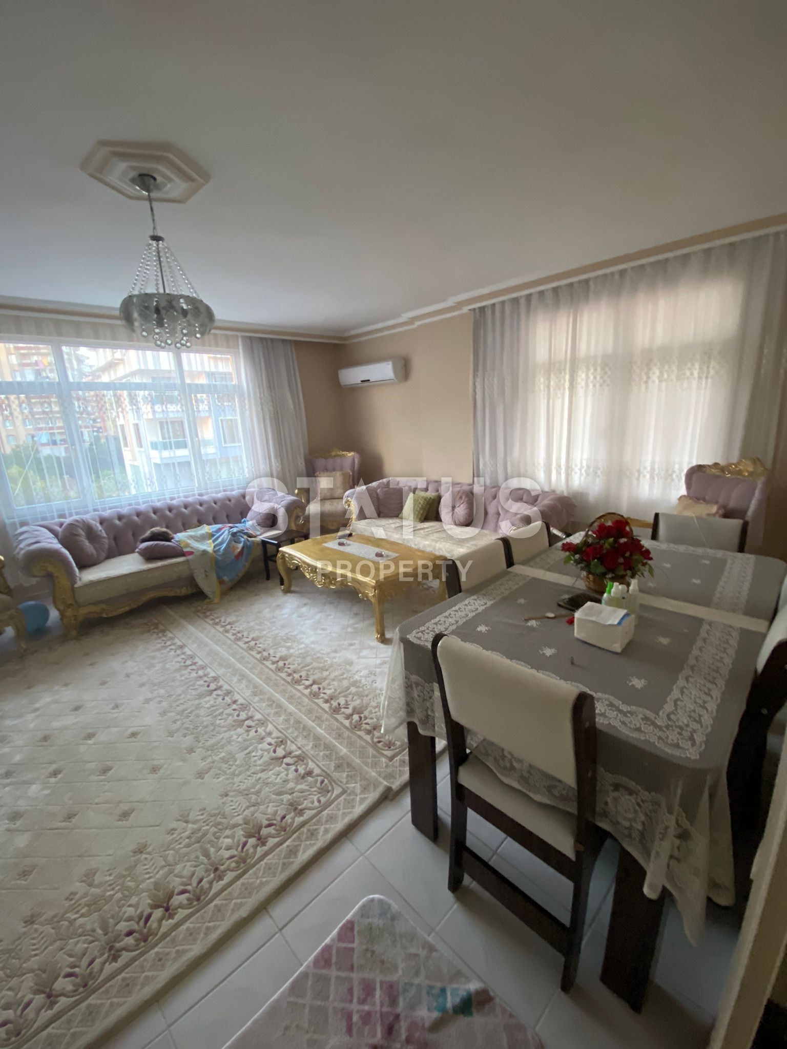 Three-room apartment in a Turkish building without infrastructure in Tosmur, 110 m фото 9
