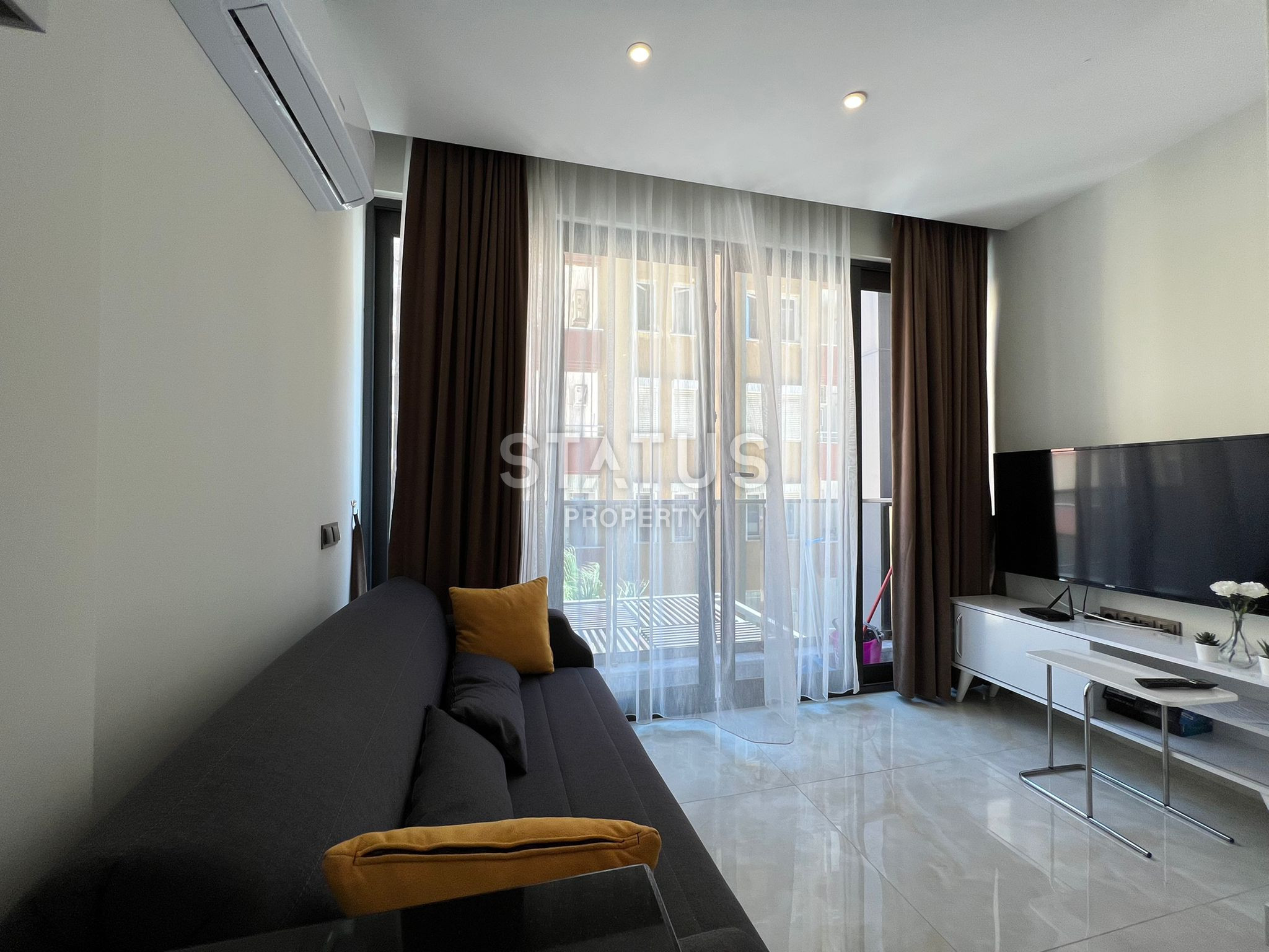 Двухуровневая квартира 1+1 с на первой береговой линии в районе Махмутлар, 45 м2 фото 3