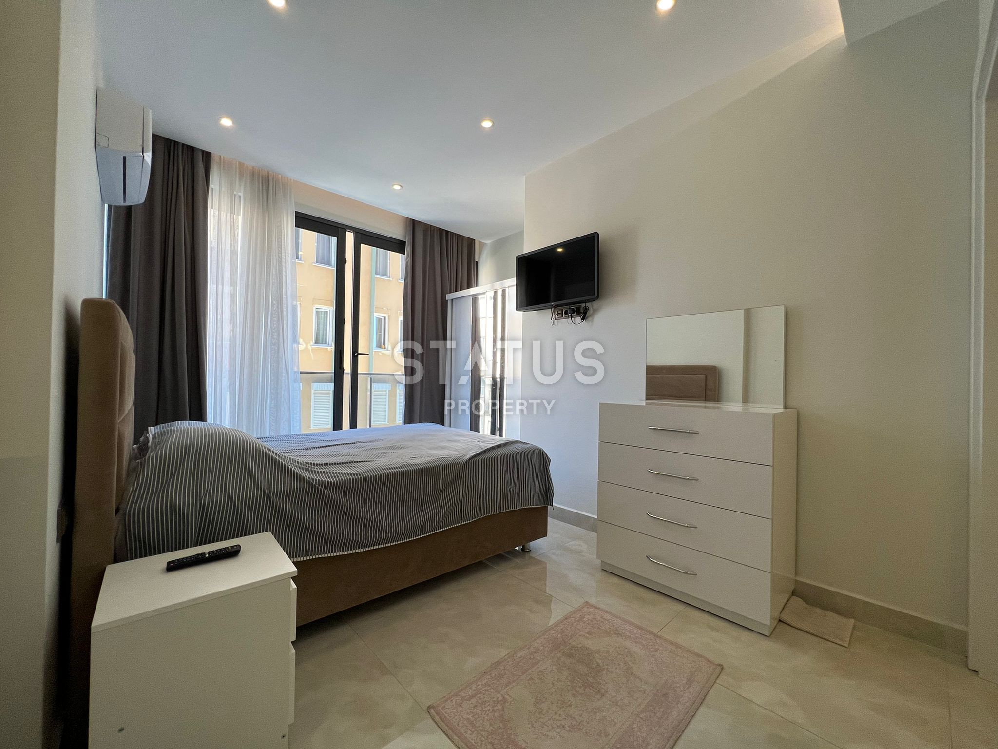 Двухуровневая квартира 1+1 с на первой береговой линии в районе Махмутлар, 45 м2 фото 5