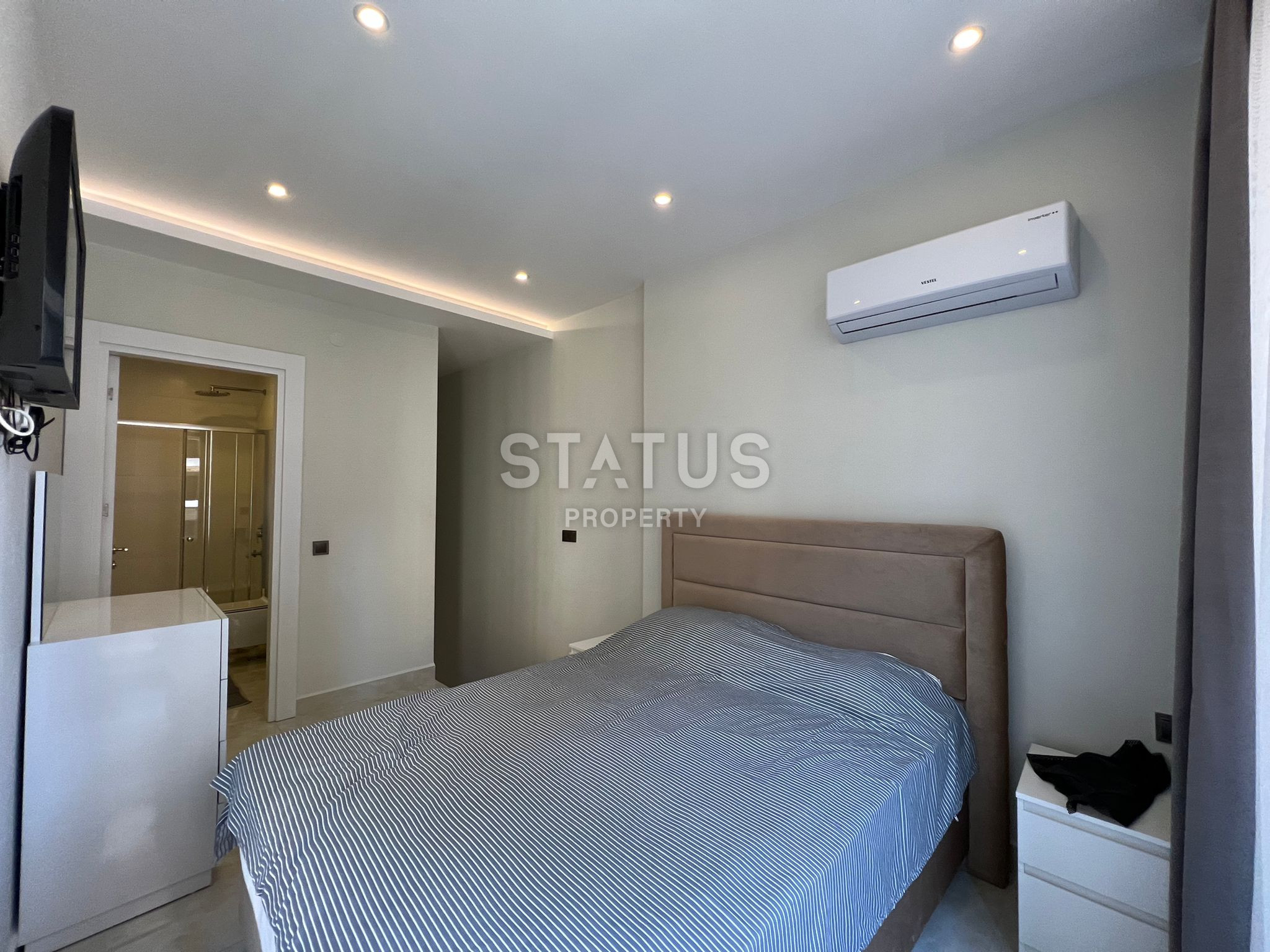 Двухуровневая квартира 1+1 с на первой береговой линии в районе Махмутлар, 45 м2 фото 6