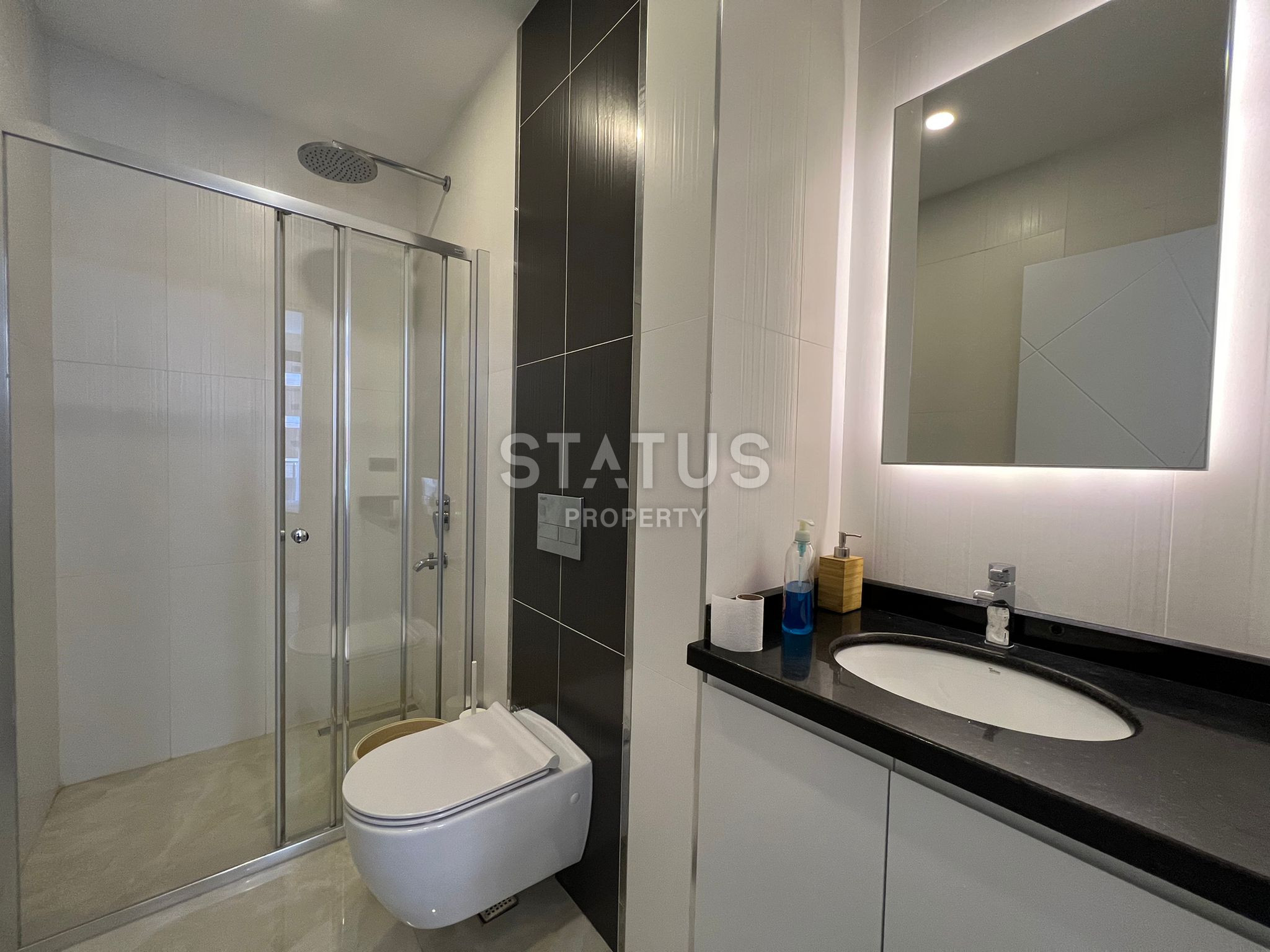 Двухуровневая квартира 1+1 с на первой береговой линии в районе Махмутлар, 45 м2 фото 7