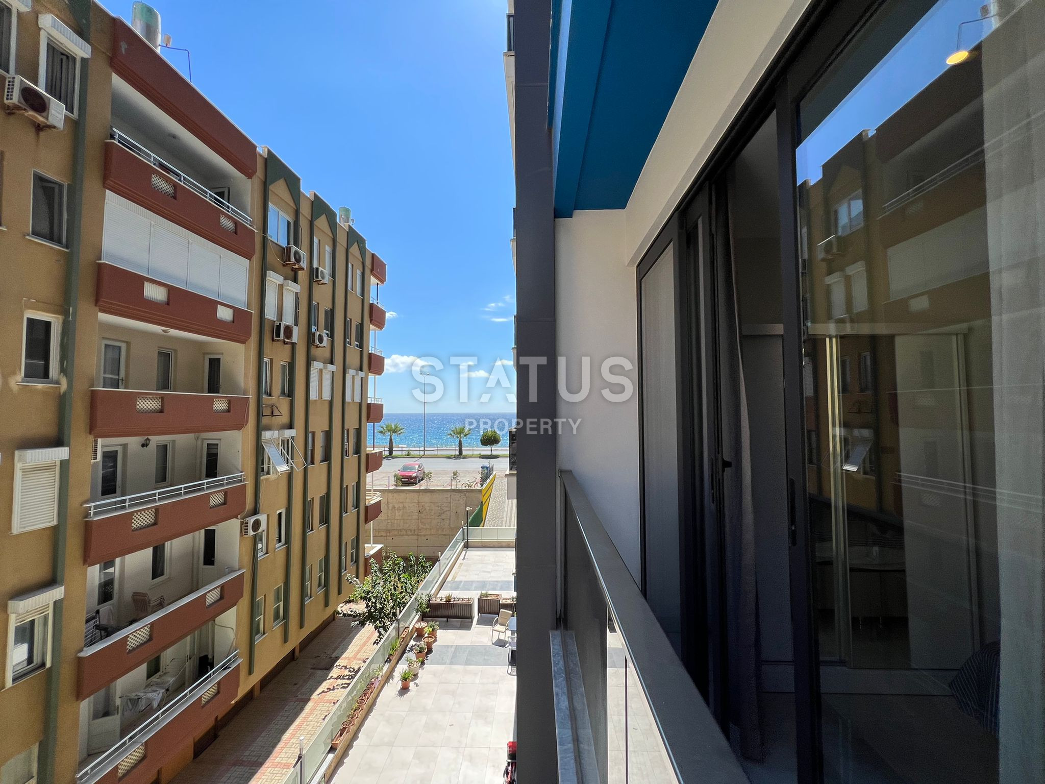 Двухуровневая квартира 1+1 с на первой береговой линии в районе Махмутлар, 45 м2 фото 8