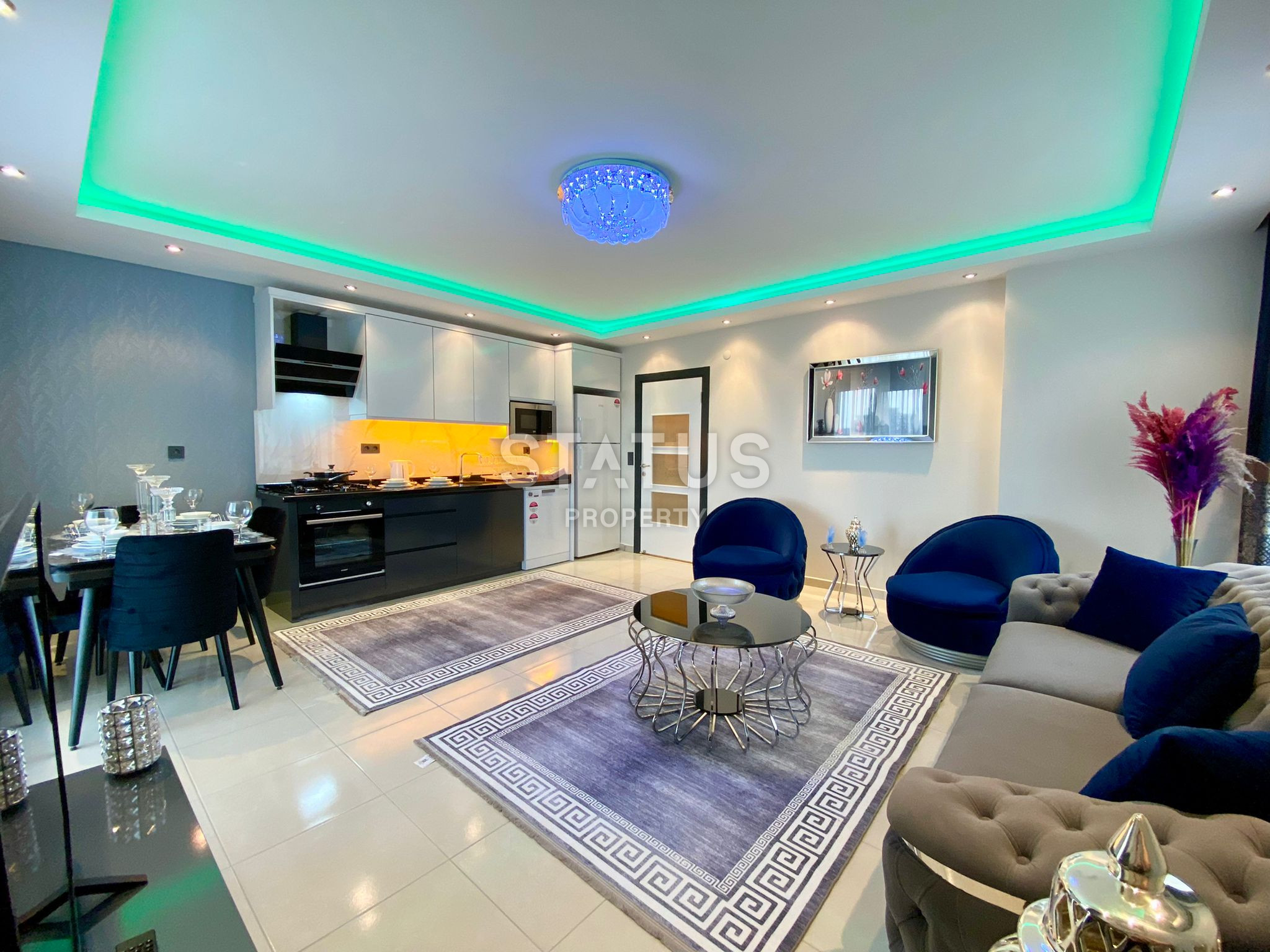 Трехкомнатная меблированная квартира в Махмутларе. 115м2 фото 2