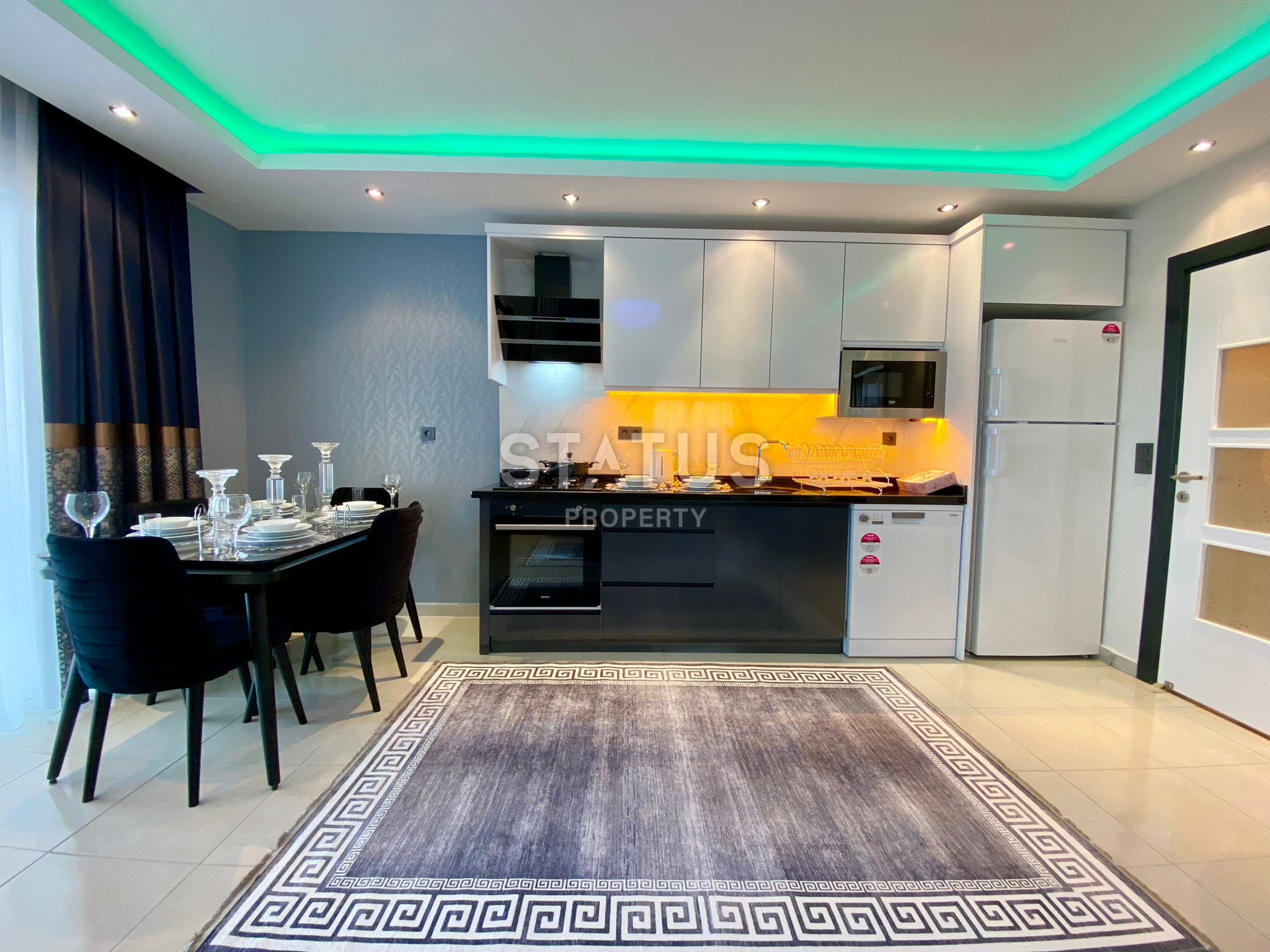 Трехкомнатная меблированная квартира в Махмутларе. 115м2 фото 5