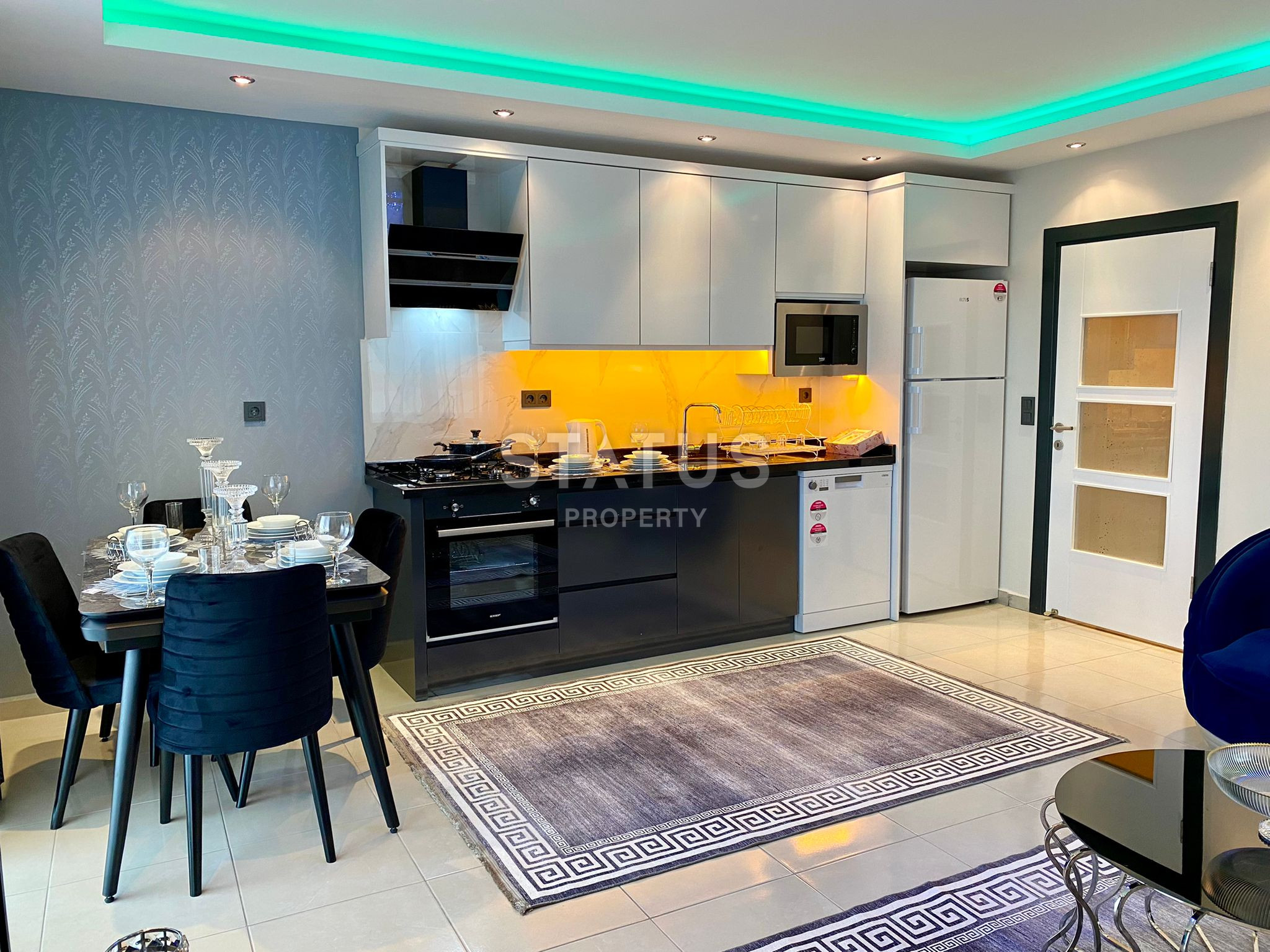 Трехкомнатная меблированная квартира в Махмутларе. 115м2 фото 6