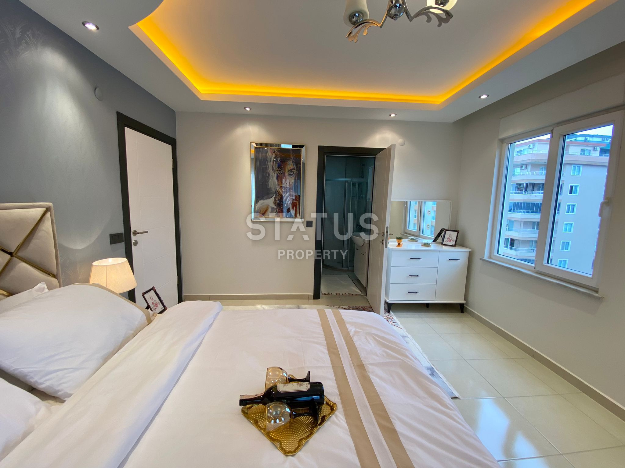 Трехкомнатная меблированная квартира в Махмутларе. 115м2 фото 13