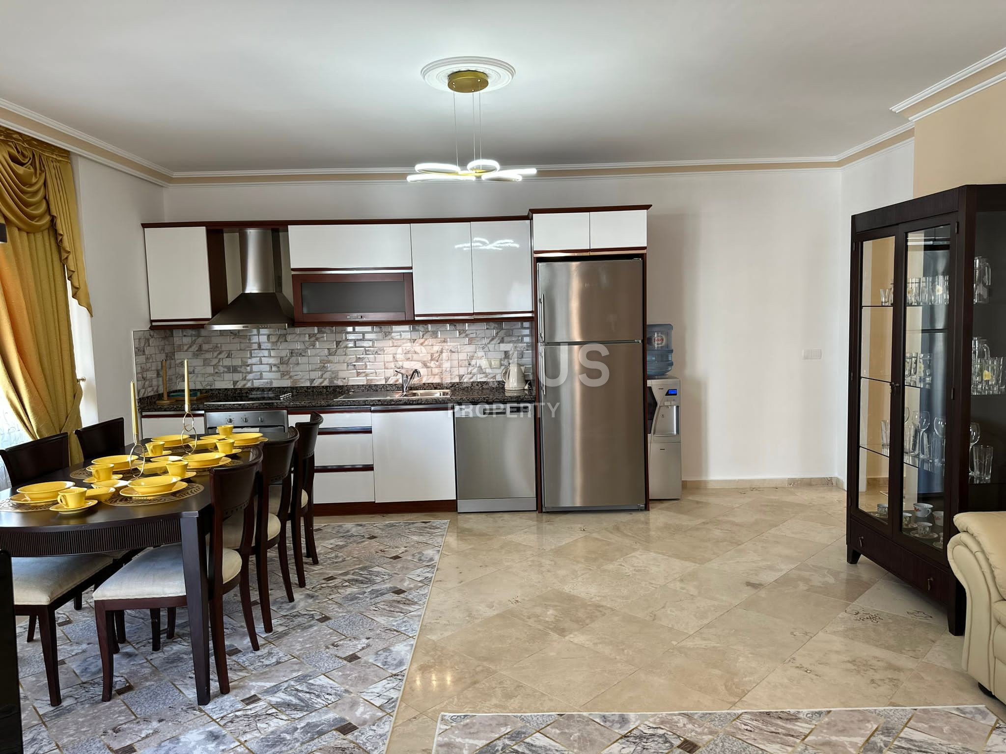 Просторная меблированная квартира  2+1 в комплексе с инфраструктурой в Махмутларе. 120м2 фото 5