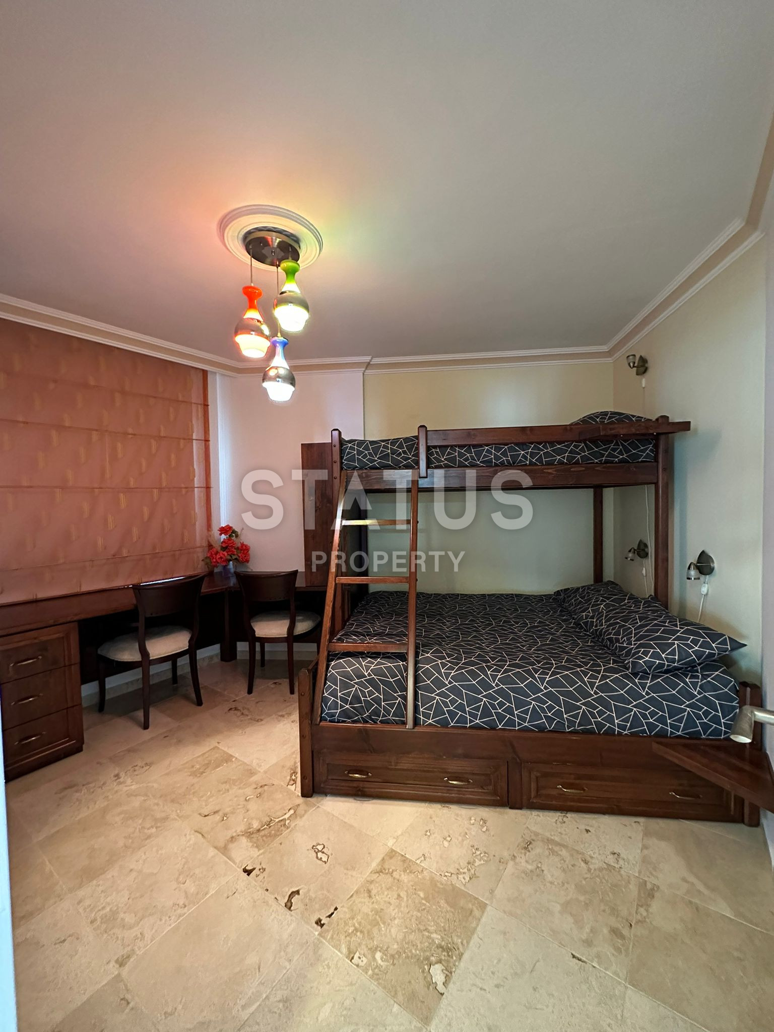 Просторная меблированная квартира  2+1 в комплексе с инфраструктурой в Махмутларе. 120м2 фото 7