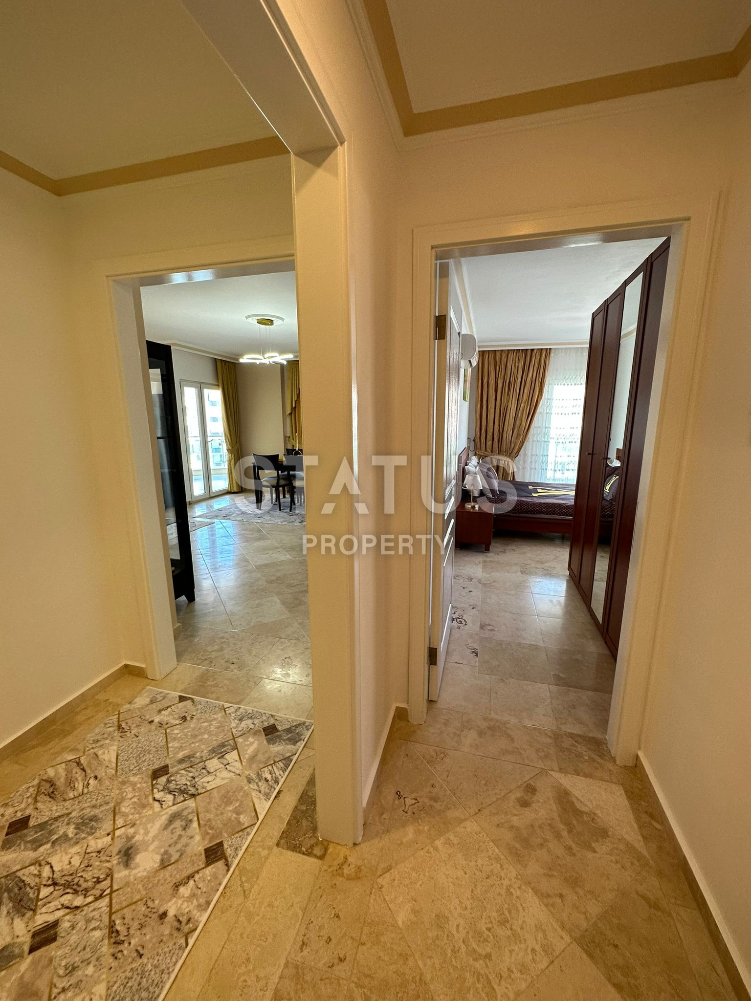 Просторная меблированная квартира  2+1 в комплексе с инфраструктурой в Махмутларе. 120м2 фото 9