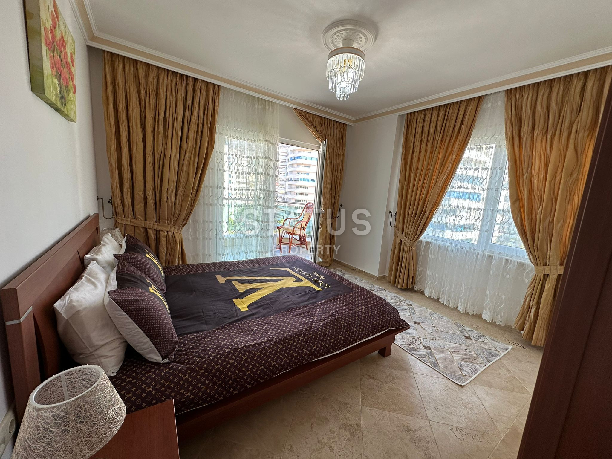 Просторная меблированная квартира  2+1 в комплексе с инфраструктурой в Махмутларе. 120м2 фото 14