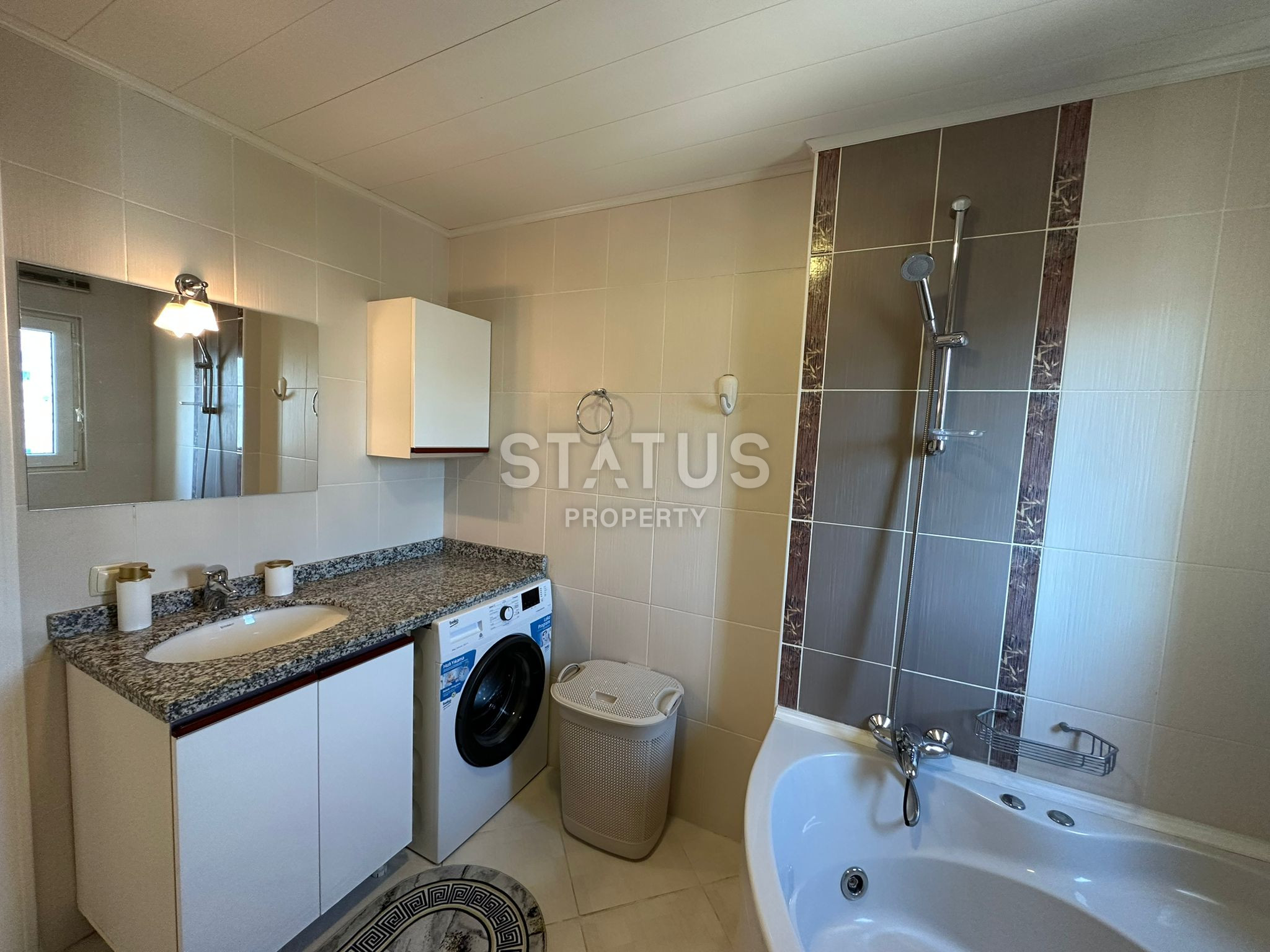 Просторная меблированная квартира  2+1 в комплексе с инфраструктурой в Махмутларе. 120м2 фото 19