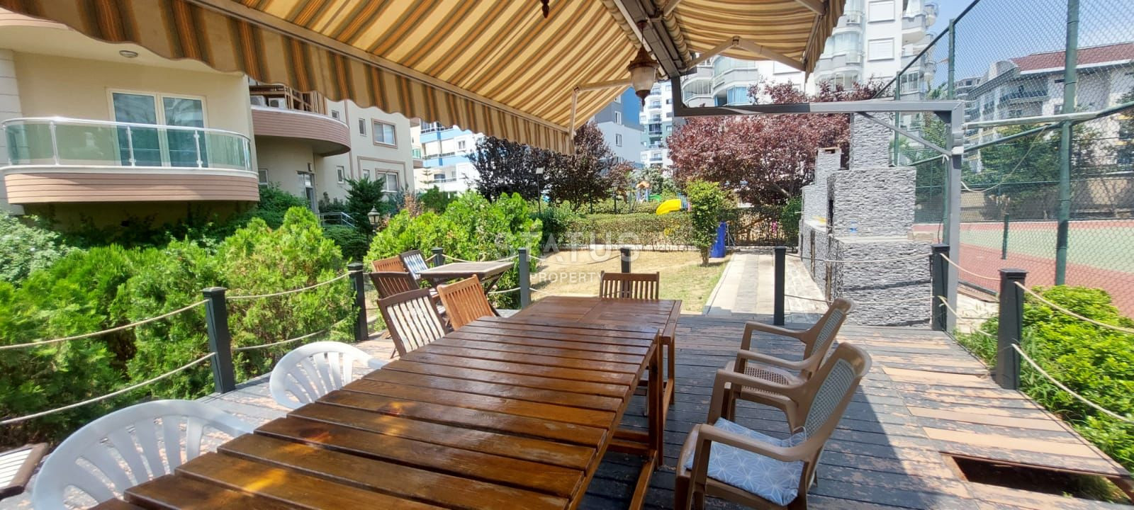 Просторная меблированная квартира  2+1 в комплексе с инфраструктурой в Махмутларе. 120м2 фото 25