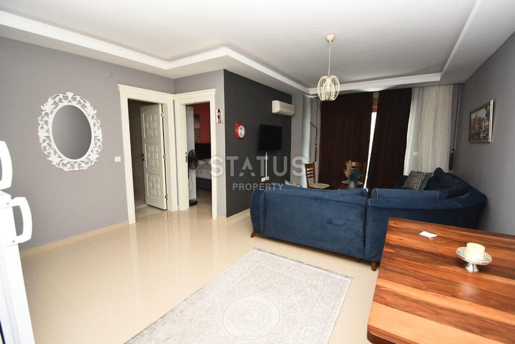 Двухкомнатная квартира с качественной мебелью в 400м от моря в Махмутларе. 55м2 фото 4