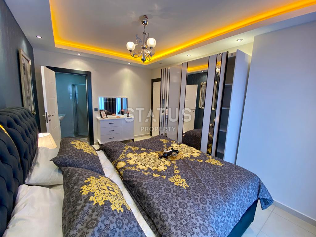 Меблированные апартаменты 2+1 с прямым видом на море в районе Махмутлар, 110 м2 фото 5