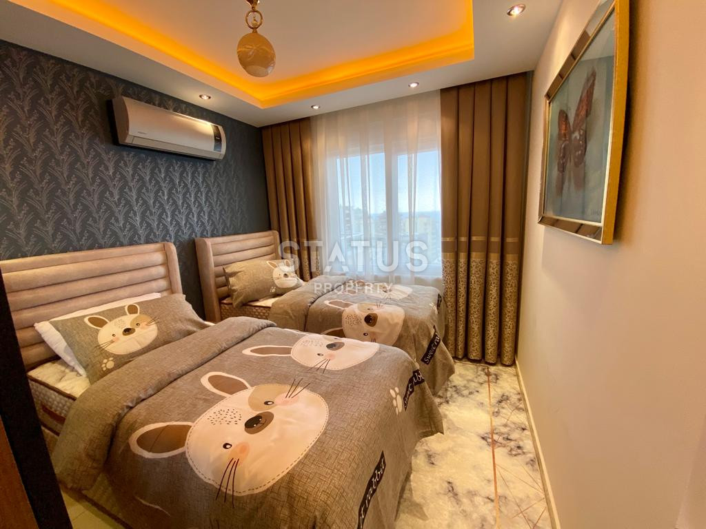 Меблированные апартаменты 2+1 с прямым видом на море в районе Махмутлар, 110 м2 фото 10